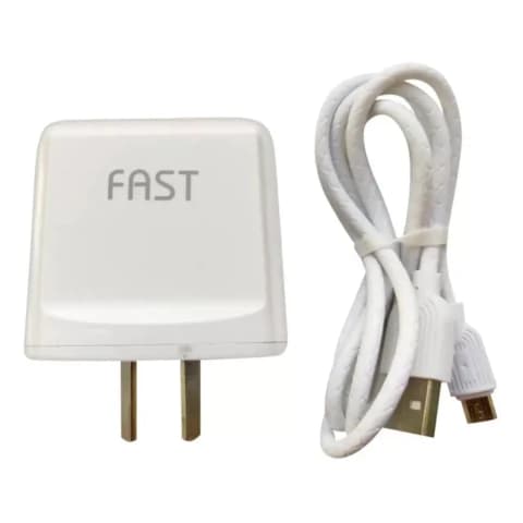 Cargador Celular Super Fast 4.1a Carga rapida + Cable Micro USB · Electroday