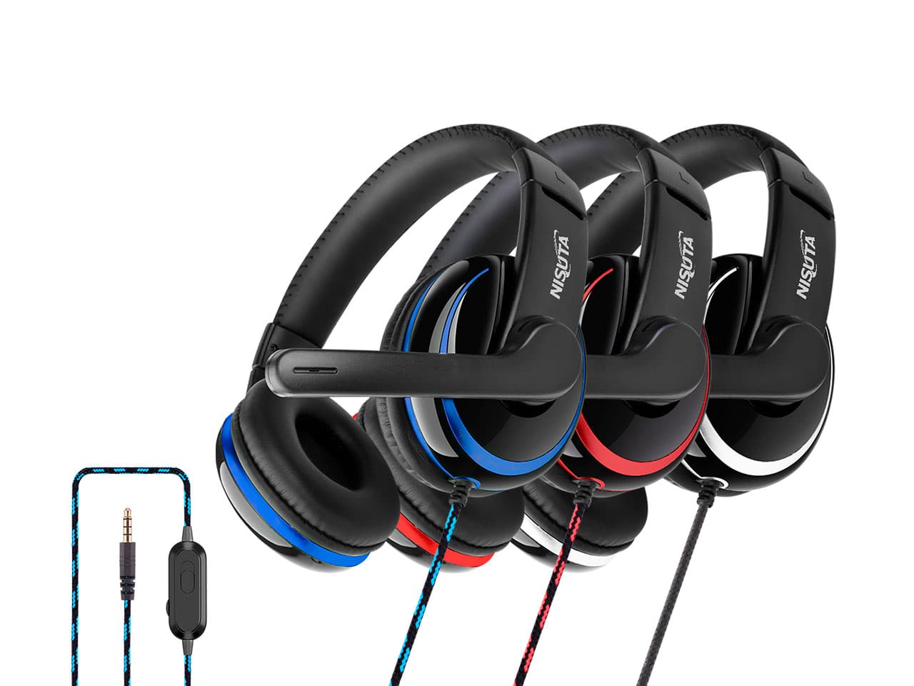 Auricular gaming PS4 tipo vincha y micrófono · Nisuta