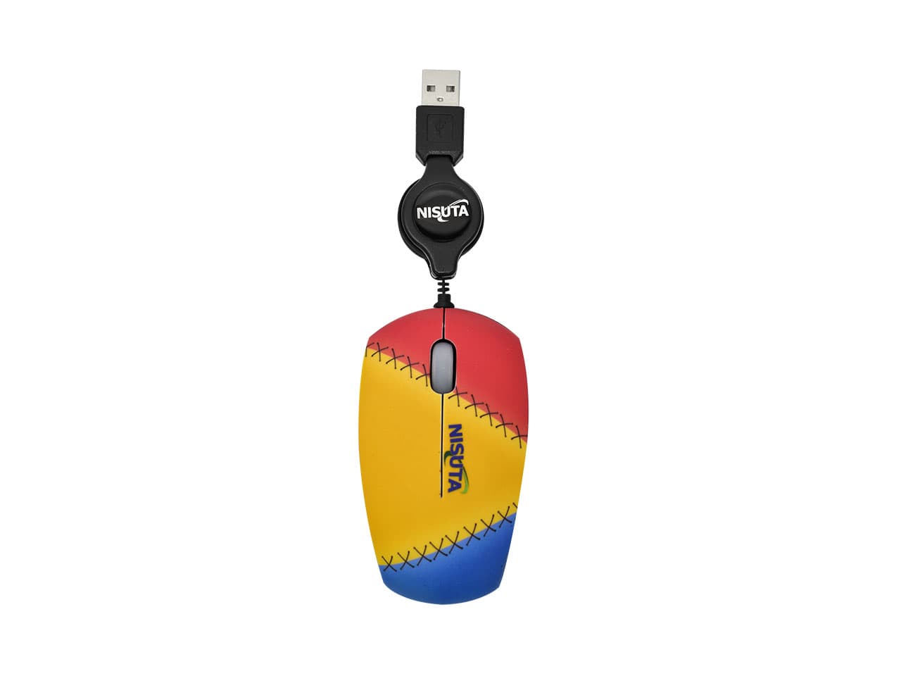 Mouse optico mini retractil USB 1000 DPI de diseño · Nisuta · Gamer
