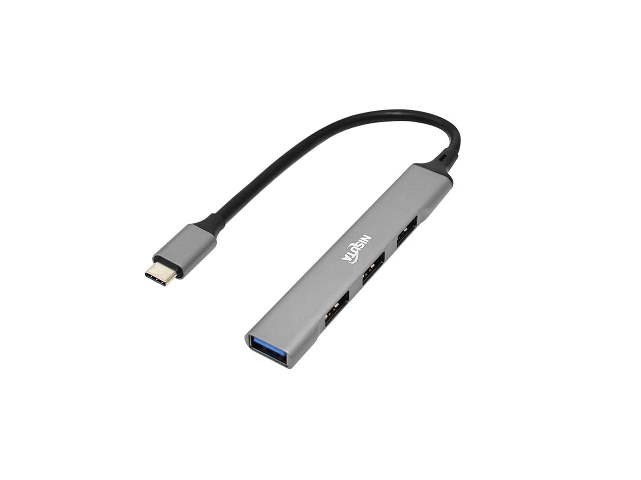 Hub USB C de 3 puertos usb 2.0 y 1 puerto usb 3.0 · Nisuta · General