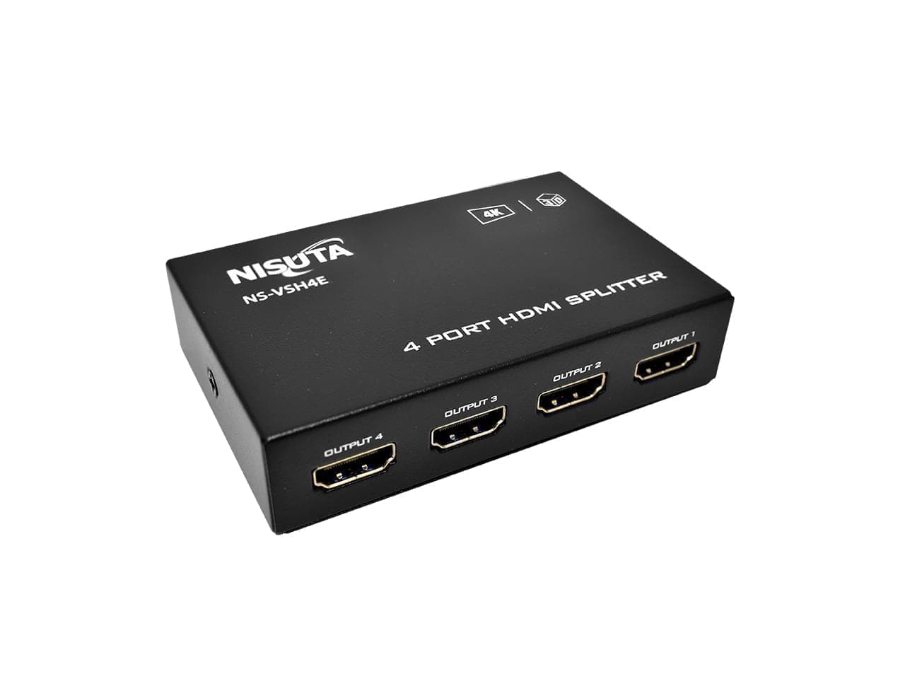 Splitter HDMI de 4 puertos 4K, 3D, 1.4b · Nisuta