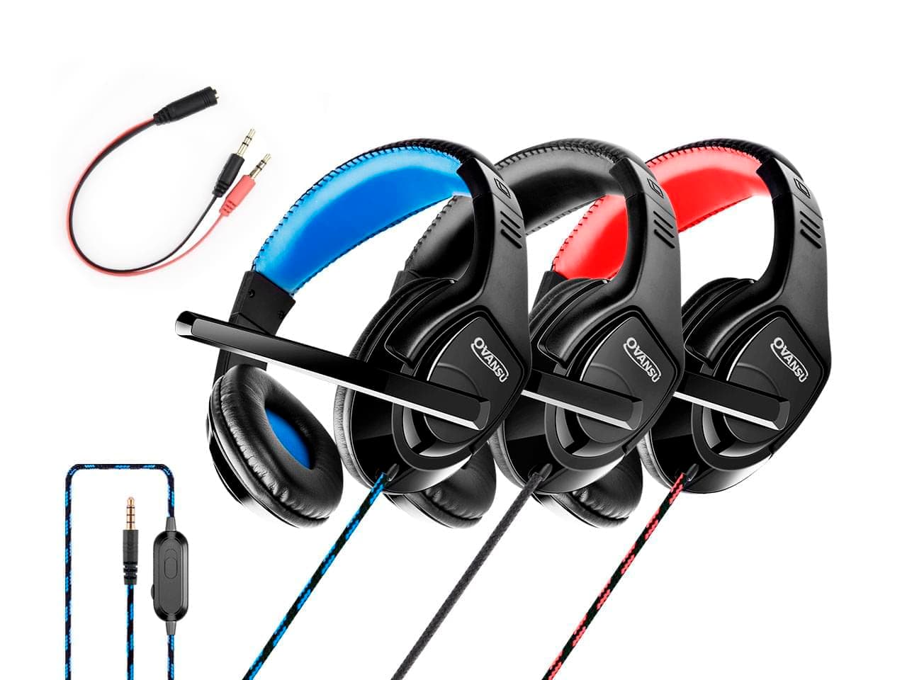Auricular gaming PS4 y PC tipo vincha con micrófono · Nisuta