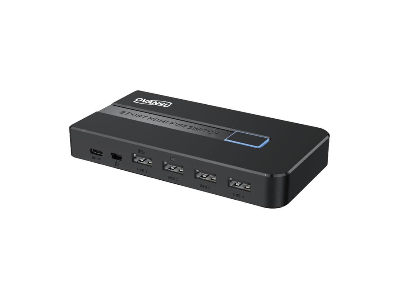 Switch KVM de 2 puertos USB y HDMI · Nisuta · Switches