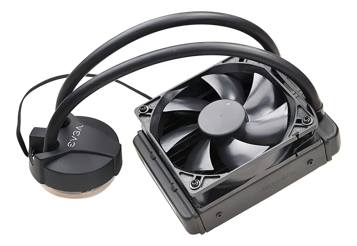 Cooler Enfriamiento Líquido Evga Clc 120MM 400 Hy CL11 V1 Intel LED Negro · EVGA · Watercooler