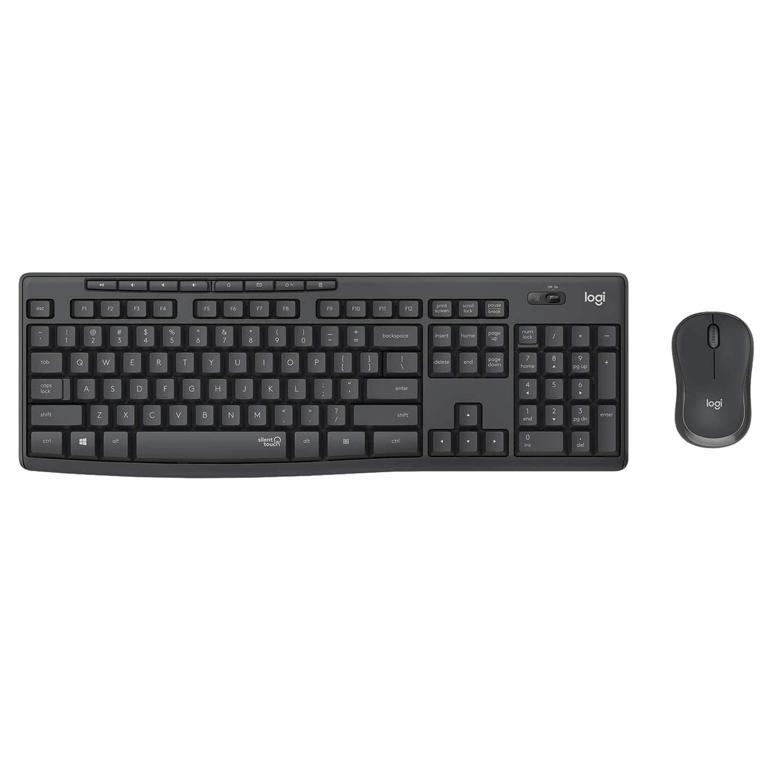 Combo Teclado y Mouse Inalámbrico LOGITECH MK295 Negro · Logitech · General