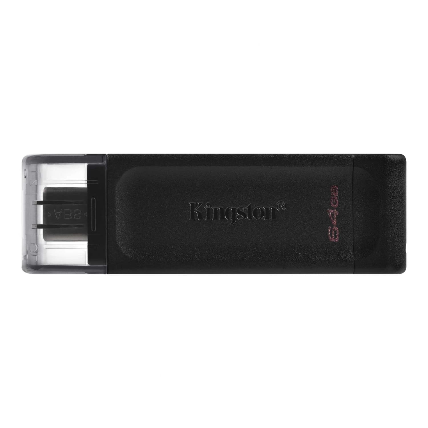 Pen Drive KINGSTON DataTraveler 70 64GB USB 3.2 Gen 1 Tipo C Negro · Kingston