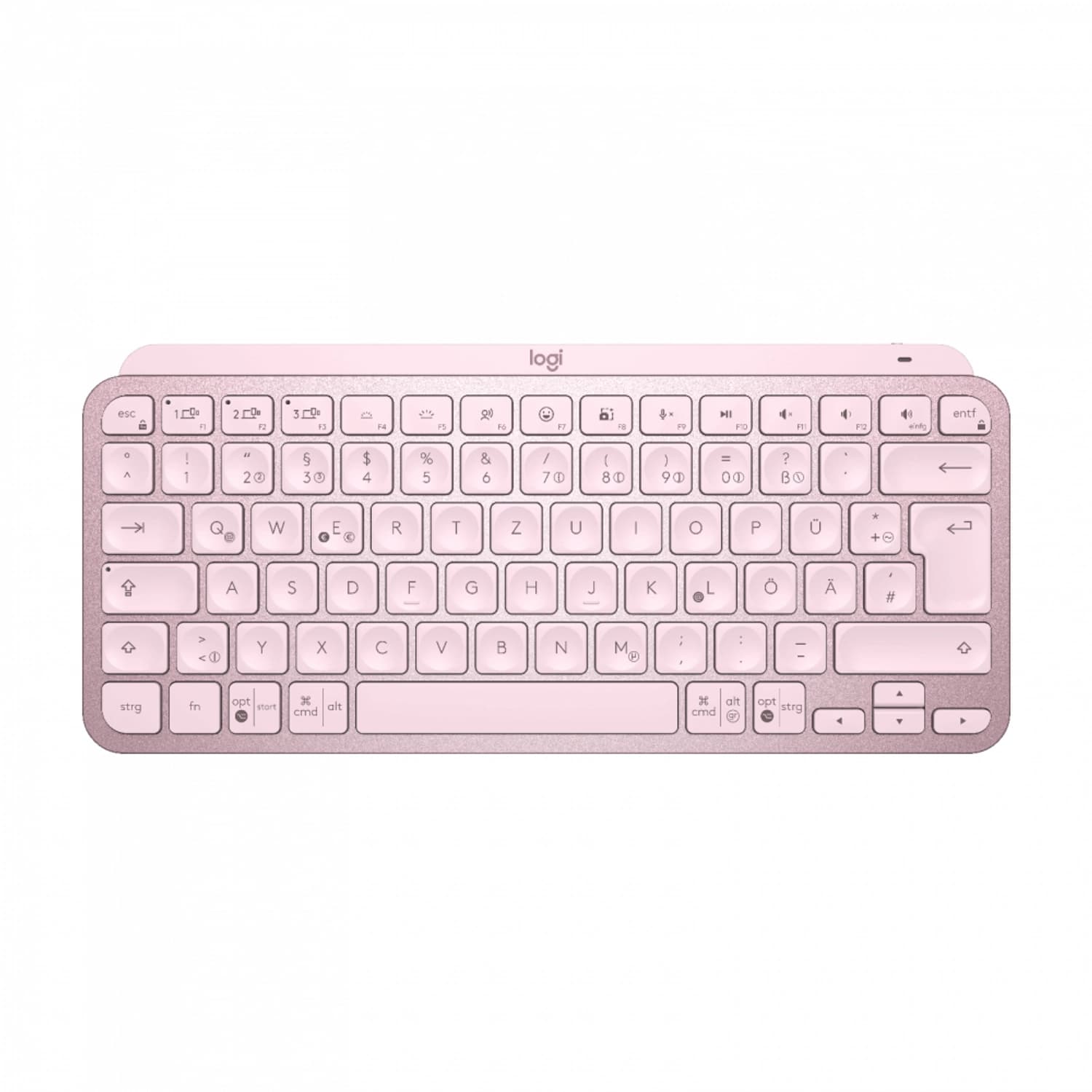 Teclado Inalámbrico LOGITECH MX Keys Mini Rosa · Logitech · Inalámbrico
