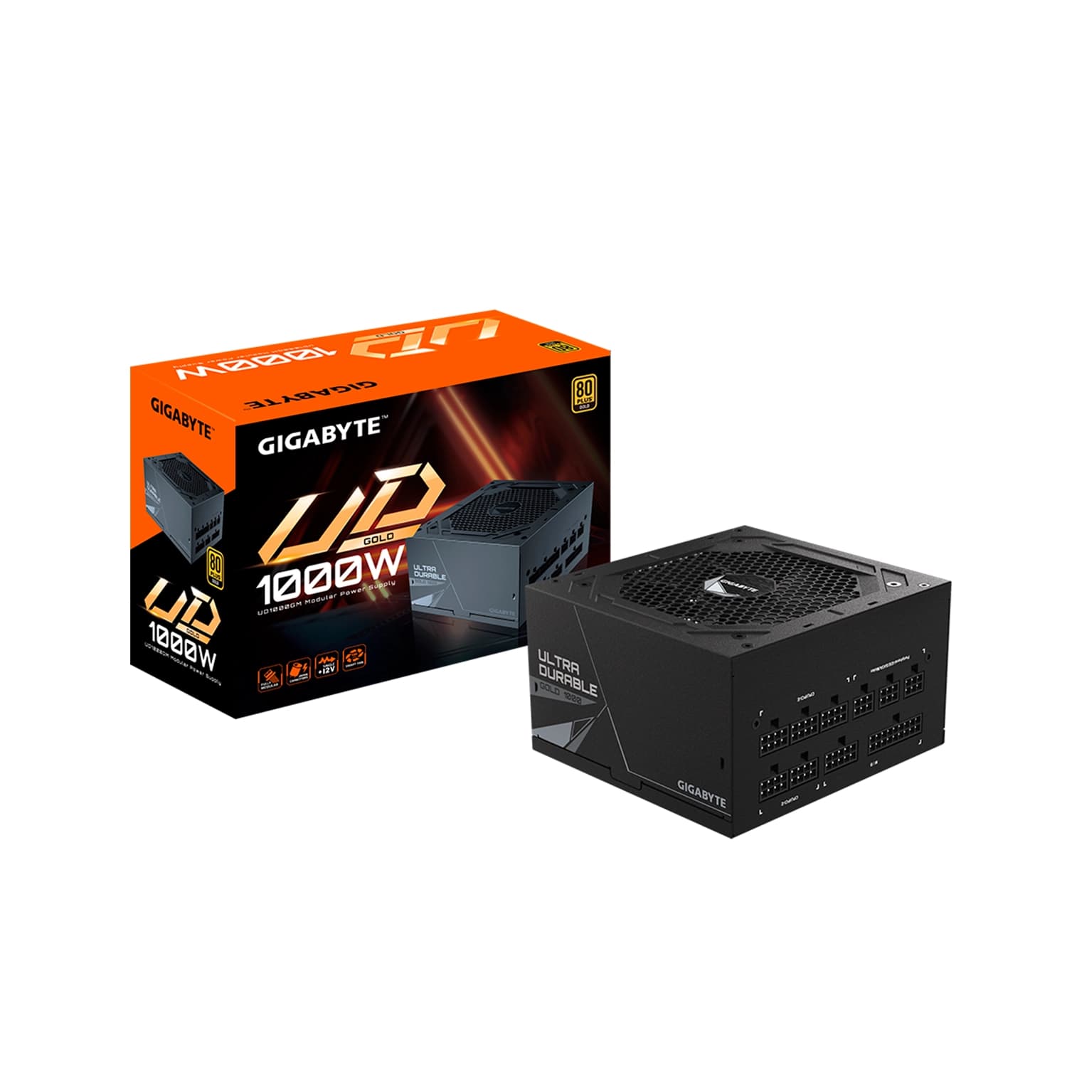 Fuente GIGABYTE UD1000GM 80 Gold Plus Modular PG5 · Gigabyte · 80+ Gold
