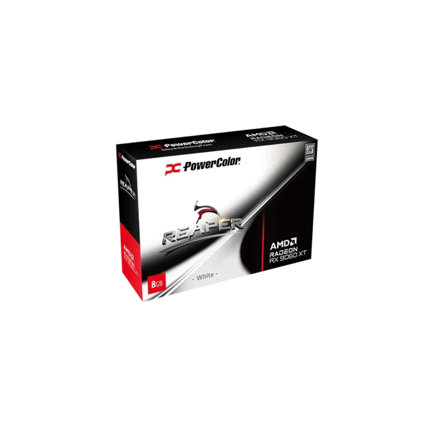 Placa de Video Powercolor Reaper White AMD Radeon RX 9060 XT 16GB GDDR6 WHITE · POWERCOLOR