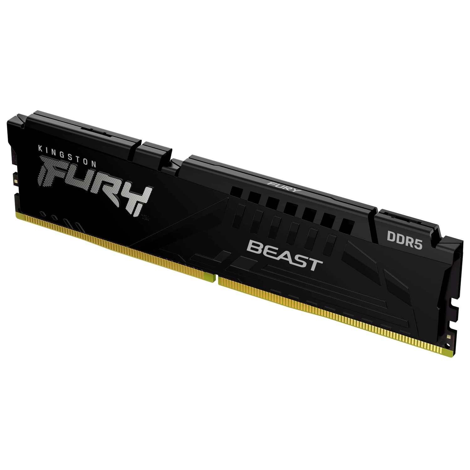 Memoria Ram UDIMM KINGSTON Fury Beast 16GB DDR5 6000MHz CL36 1.35V Single Negro · Kingston · DDR5