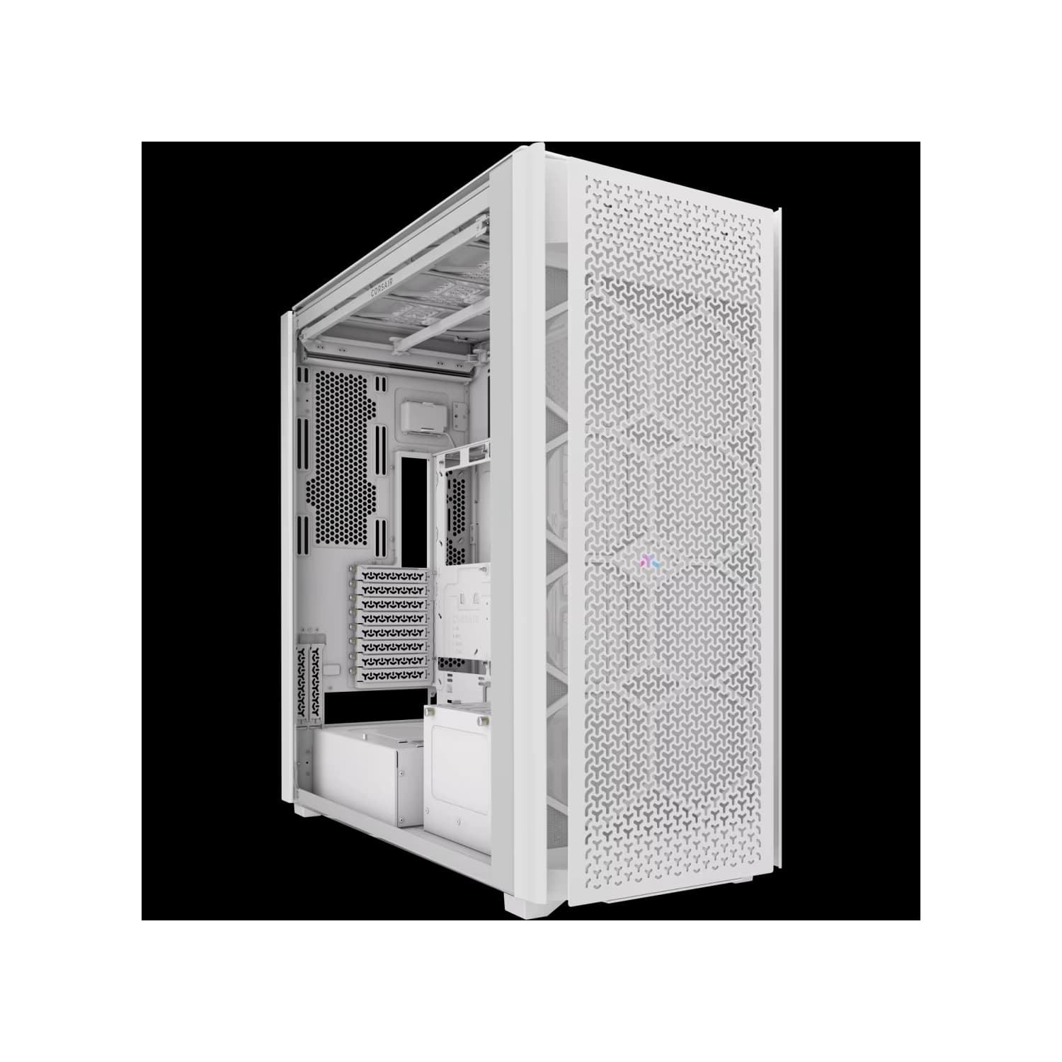 Gabinete CORSAIR 9000D RGB AIRFLOW Blanco · Corsair · Gamer/con vidrio