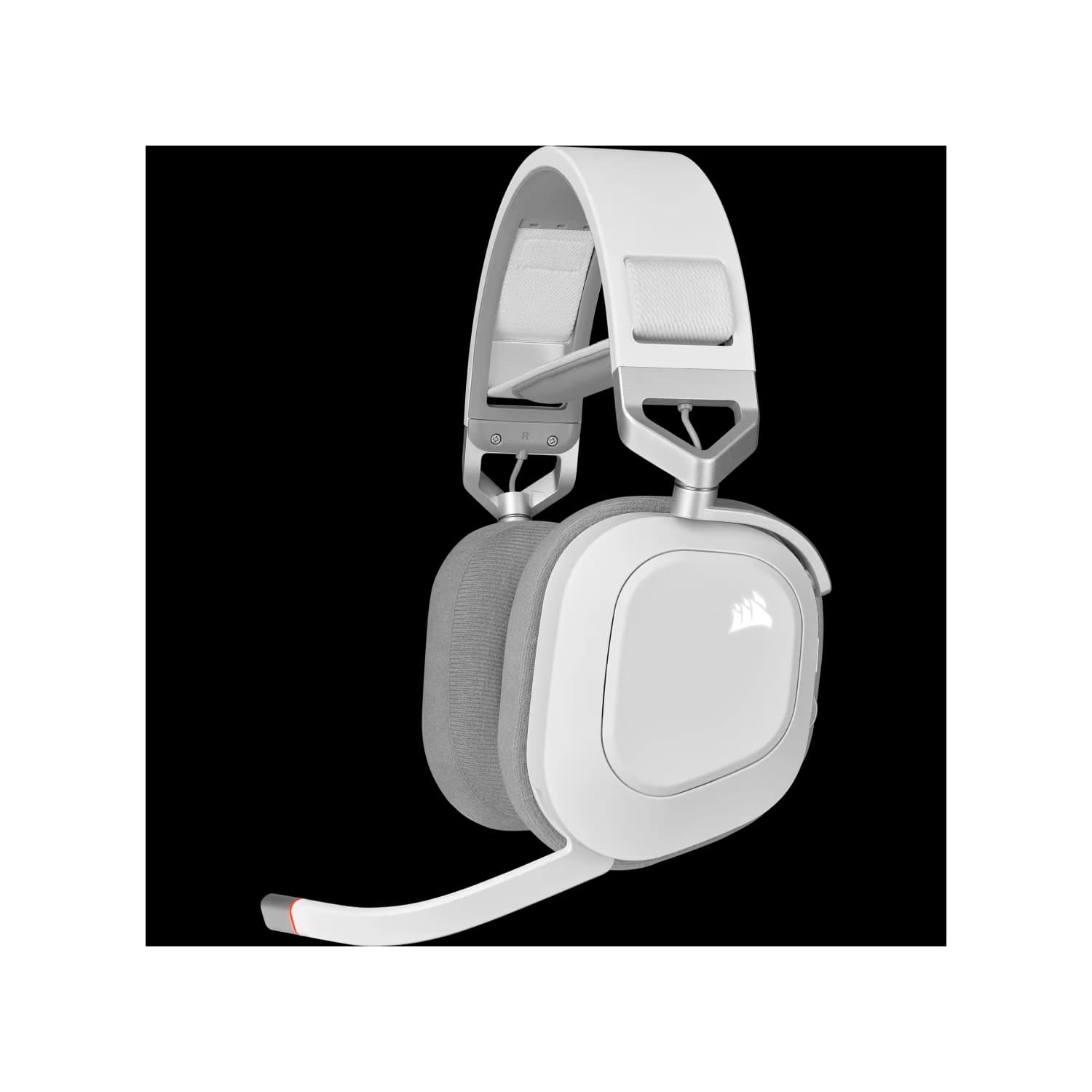 Auriculares gaming CORSAIR HS80 RGB WIRELESS con audio espacial - blanco · Corsair