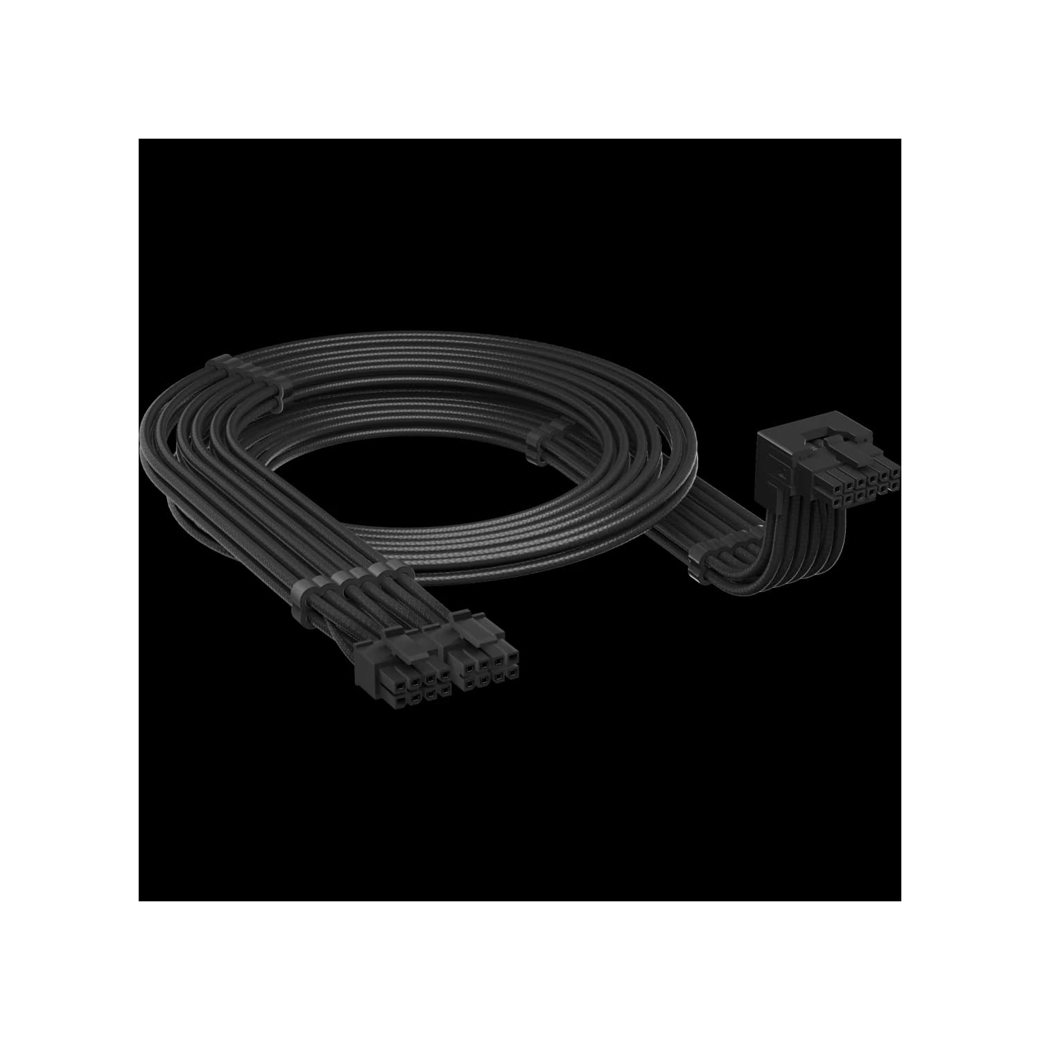 Cable estilo A de 12 V y 2 x 6 de 90° para fuente de alimentación tipo 5 de CORSAIR · Corsair