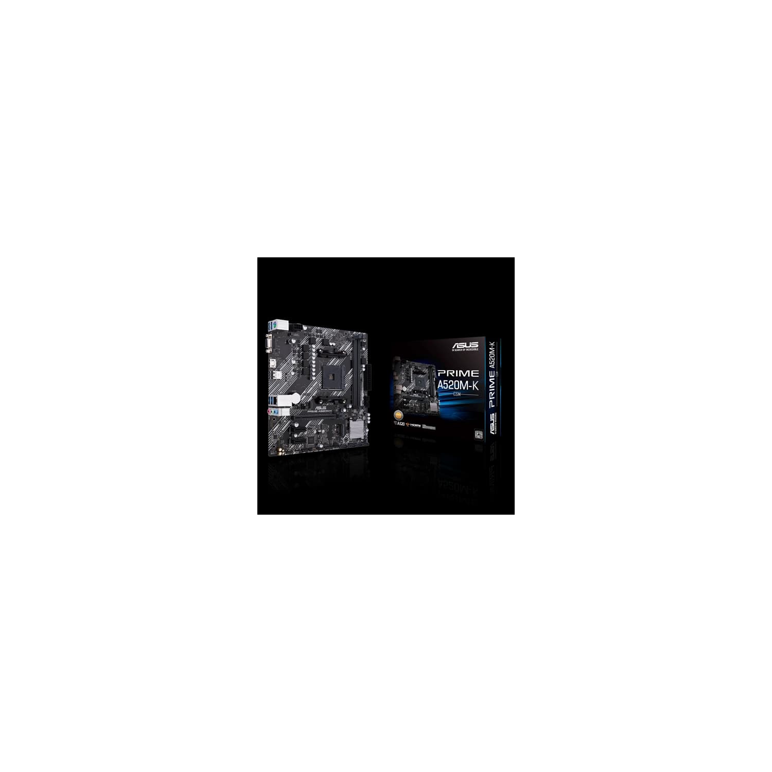 Motherboard ASUS PRIME A520M-K/CSM AM4 DDR4 · Asus · AMD AM4