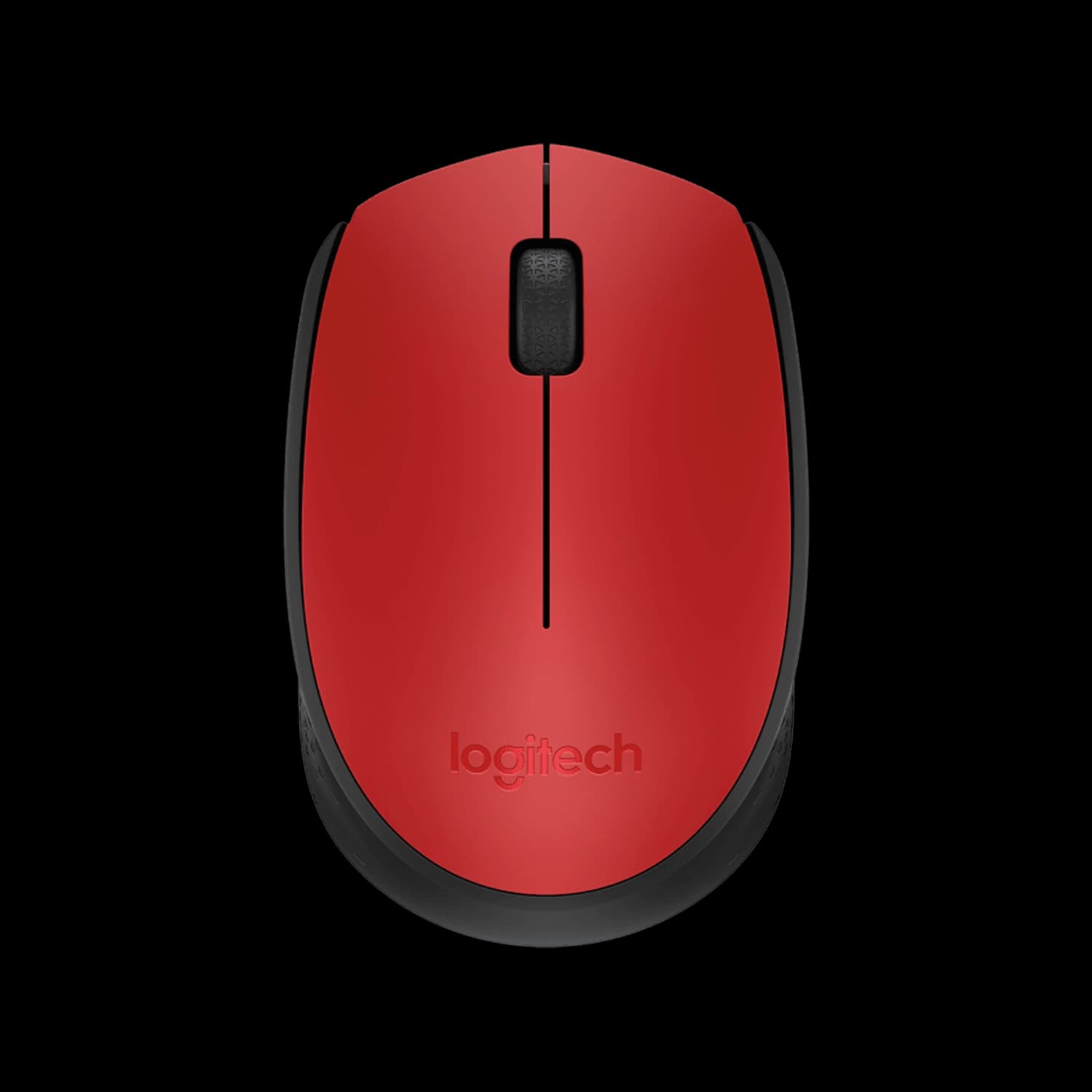 Mouse Inalámbrico LOGITECH M170 Rojo · Logitech · Inalámbrico