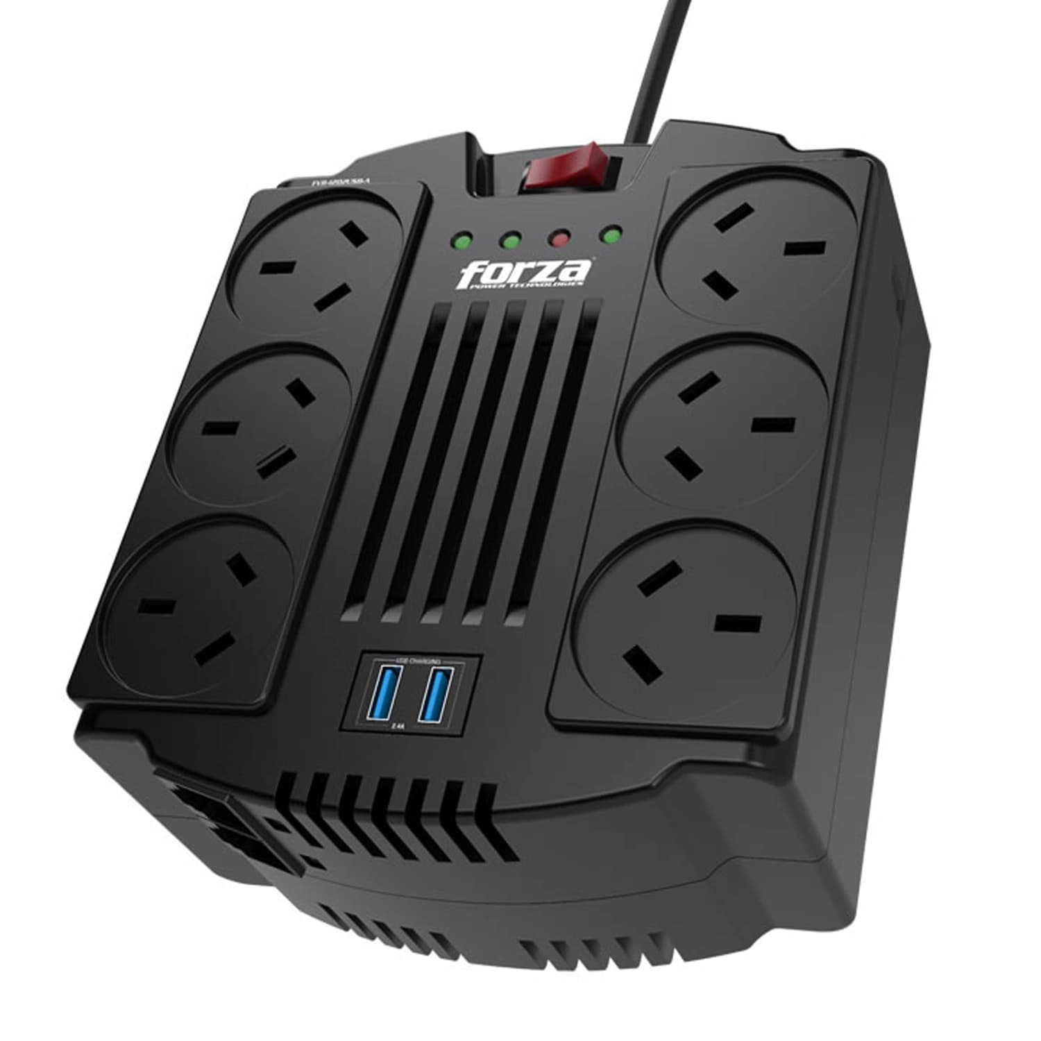 Estabilizador Automatico FVR FORZA 1200VA 600W · FORZA