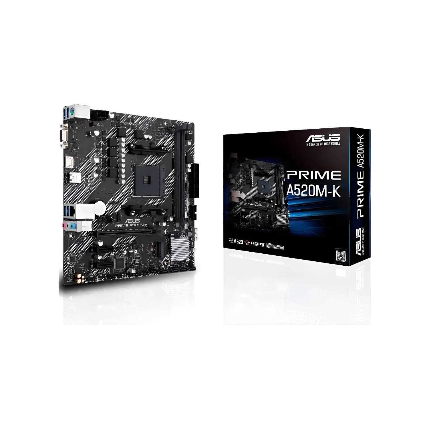 Motherboard ASUS PRIME A520M-K AM4 DDR4 · Asus · AMD AM4