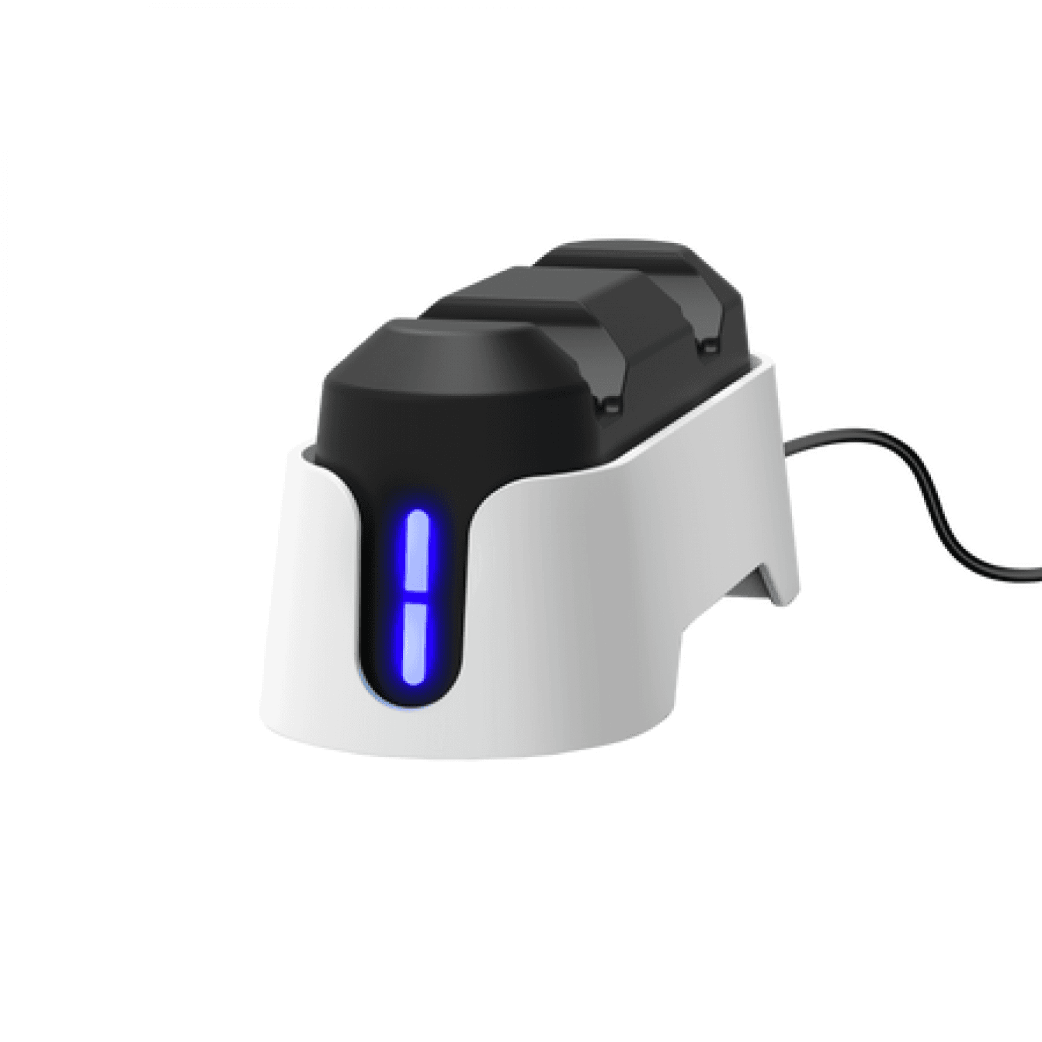 ACCESORIOS TRUST BASE DE CARGA DOBLE PARA MANDOS PS5 WHITE GXT228 - Imagen 1