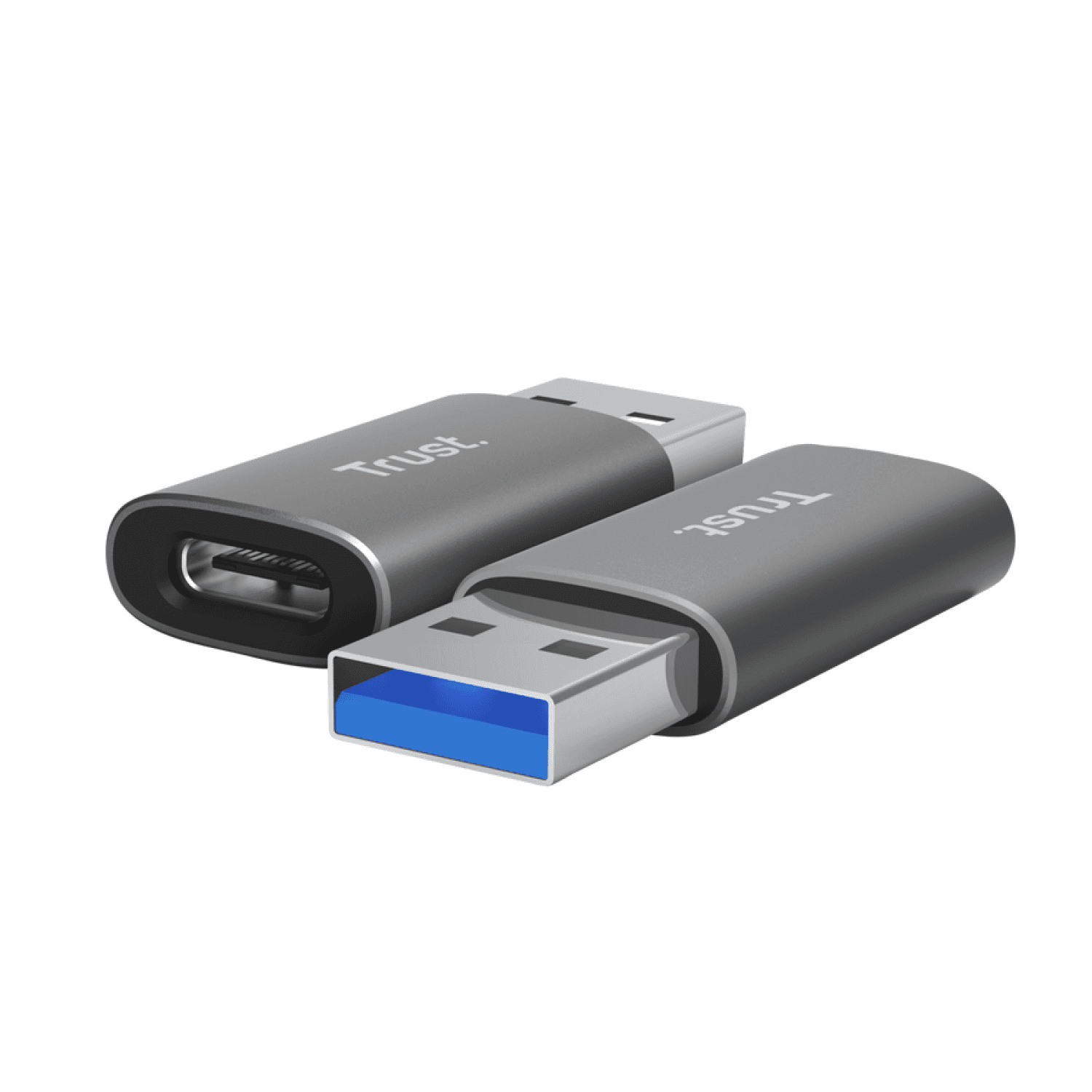 ACCESORIOS TRUST CALYX ADAPTADOR USB-A USB-C 2 PACK - Imagen 1