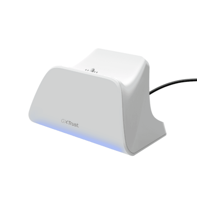 ACCESORIOS TRUST SOPORTE DE CARGA RAPIDA PARA MANDOS PS5 WHITE GXT255W · Trust · Soportes