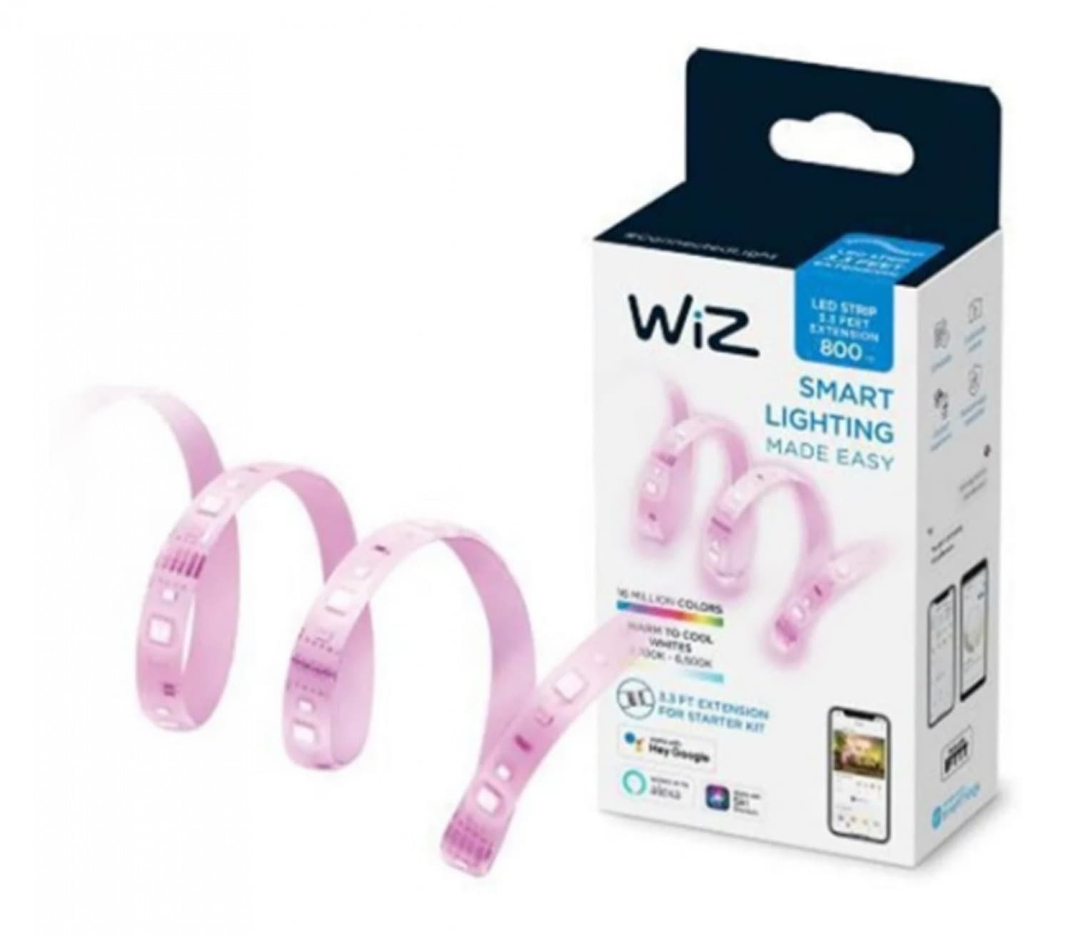 ACCESORIOS WIZ HUE CABLE 1M 800LM EXTENSION - Imagen 1