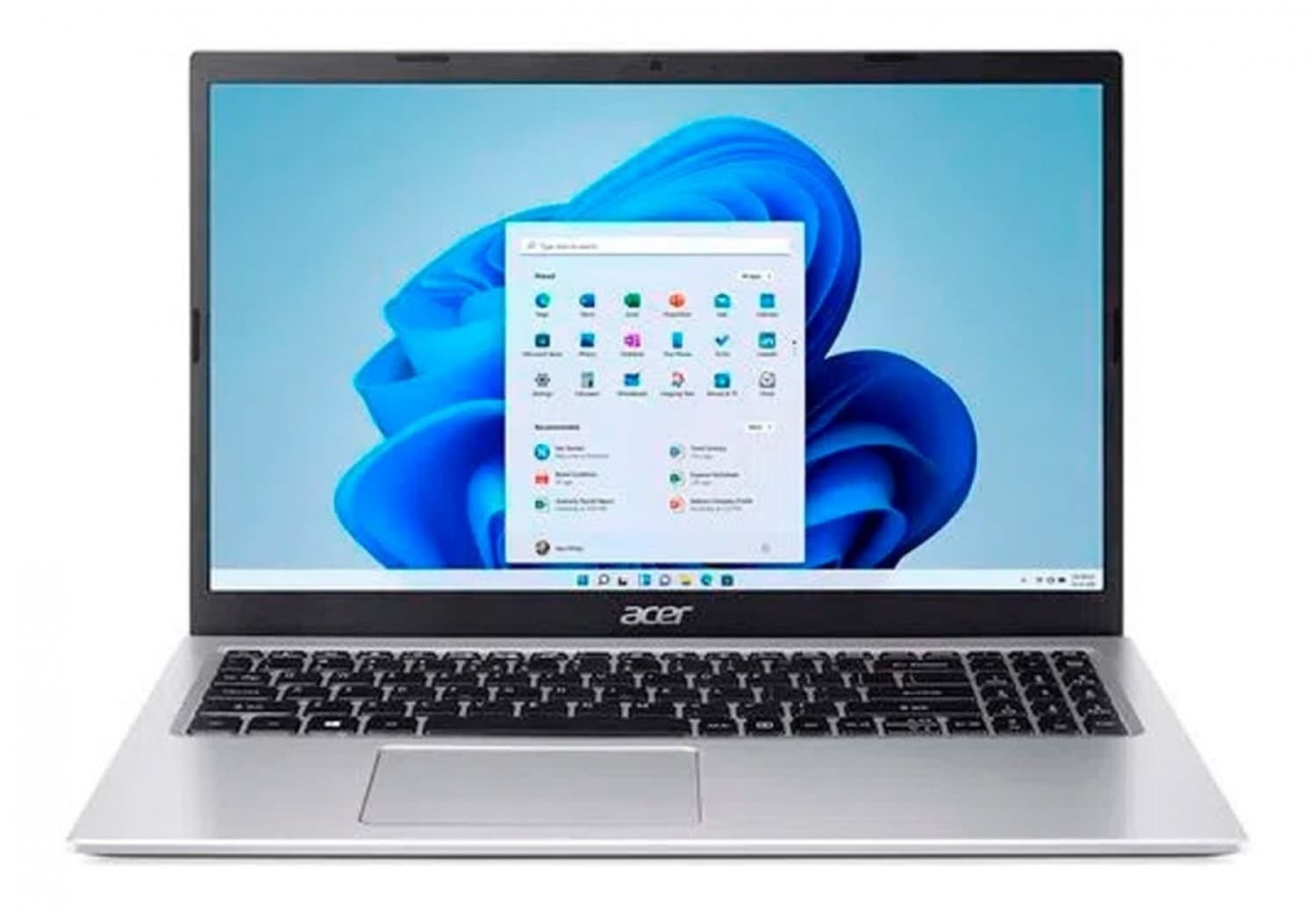 ACER NOTEBOOK ASPIRE3 C I3 1115G4 8GB 256GB 15.6 SILVER - Imagen 1