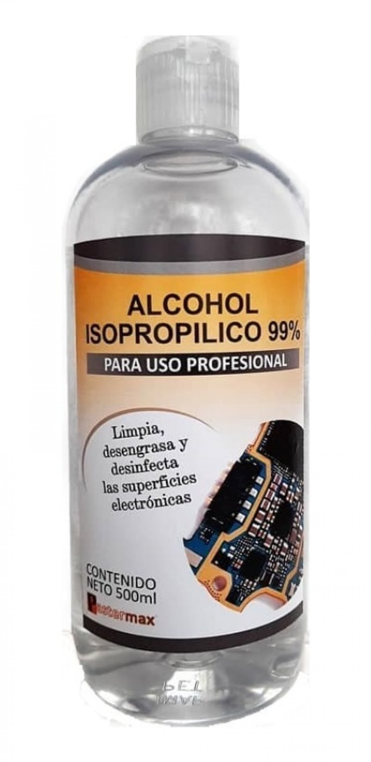 ALCOHOL ISOPROPILICO PASTERMAX X 500 ML - Imagen 1