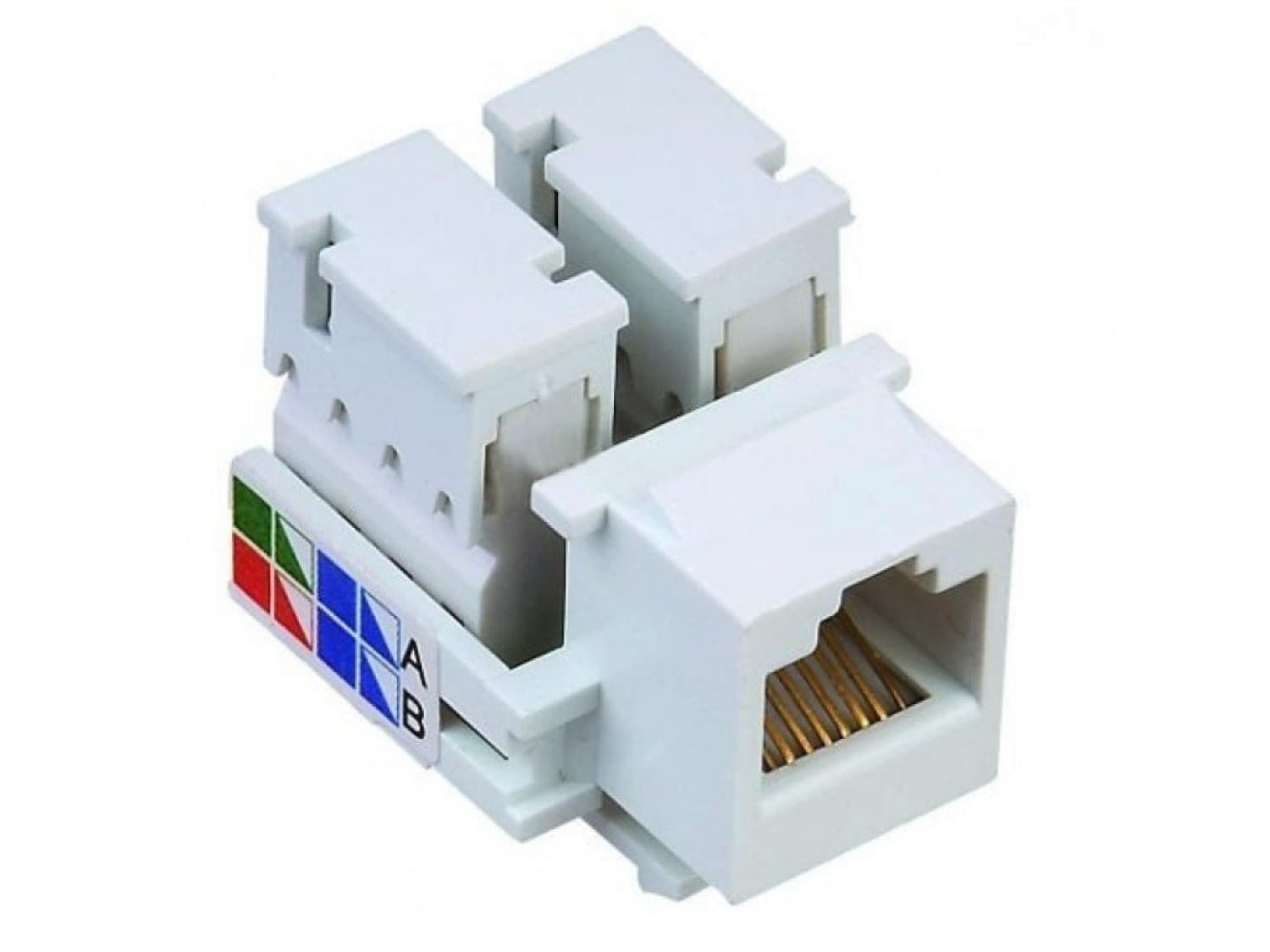 ARWEN JACK RJ45 UTP C5 AUTOCRIMP WHITE - Imagen 1