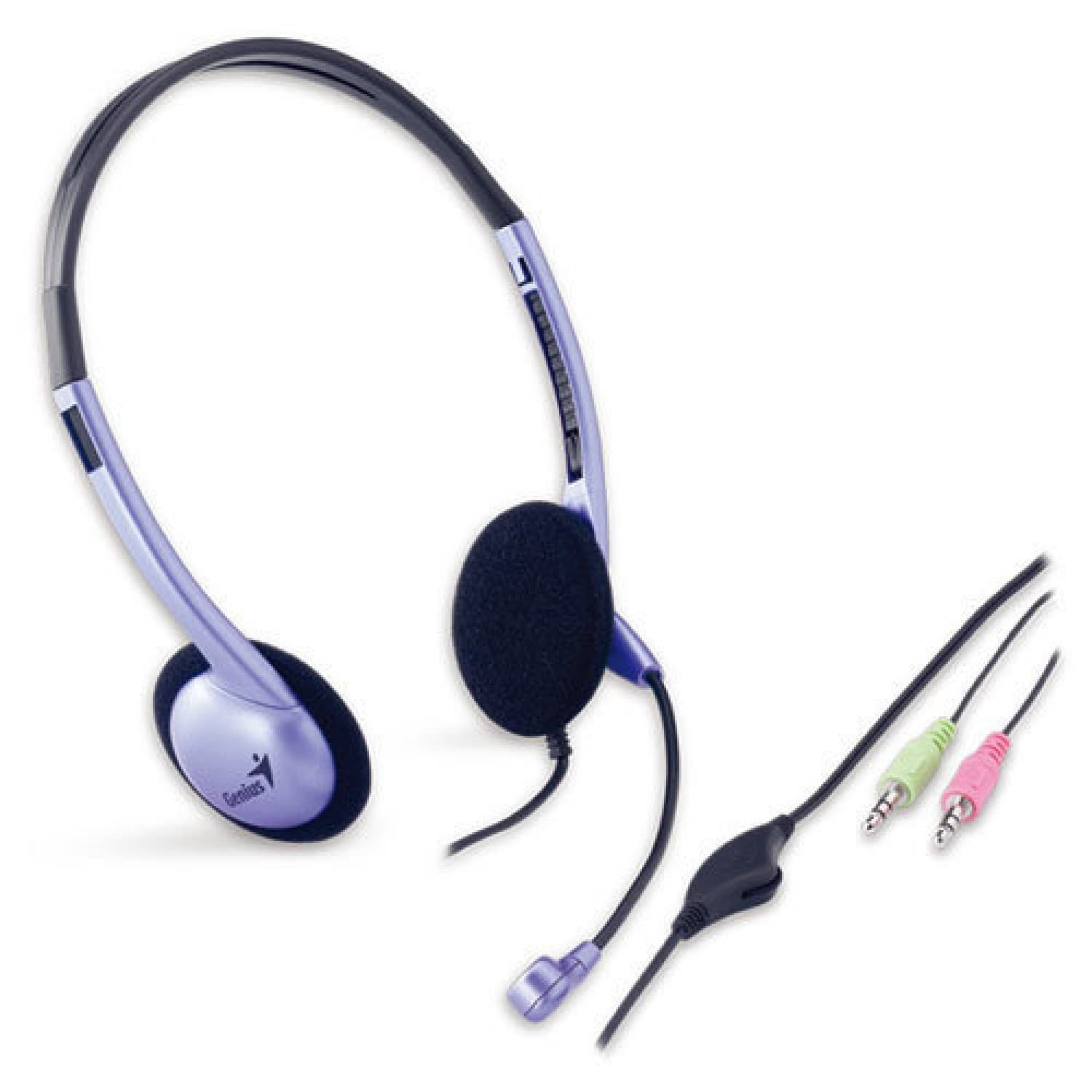 AURICULAR + MIC HEADSET GENIUS HS-02B - Imagen 1
