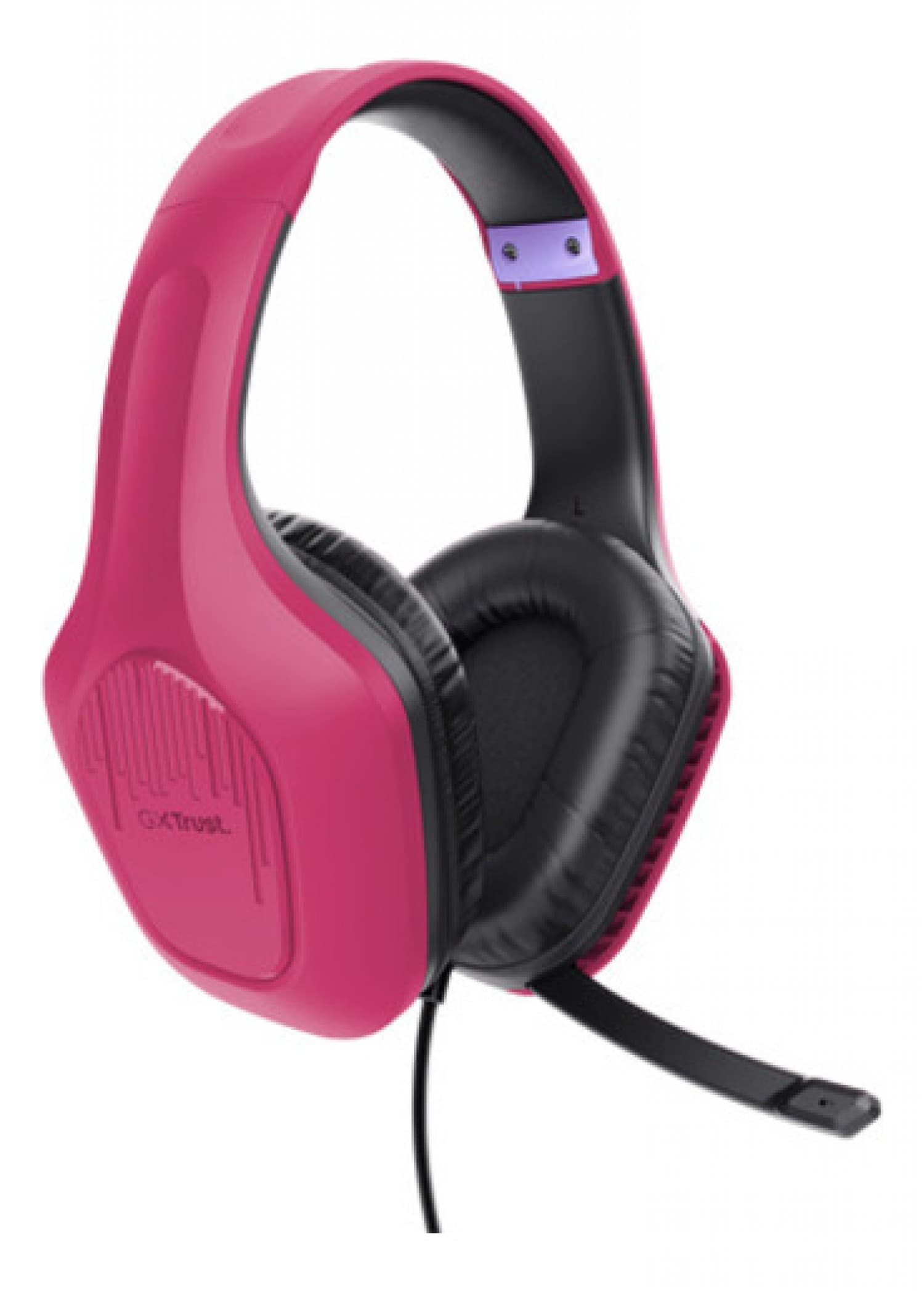 AURICULAR GAMER TRUST ZIROX PINK GXT415P - Imagen 1