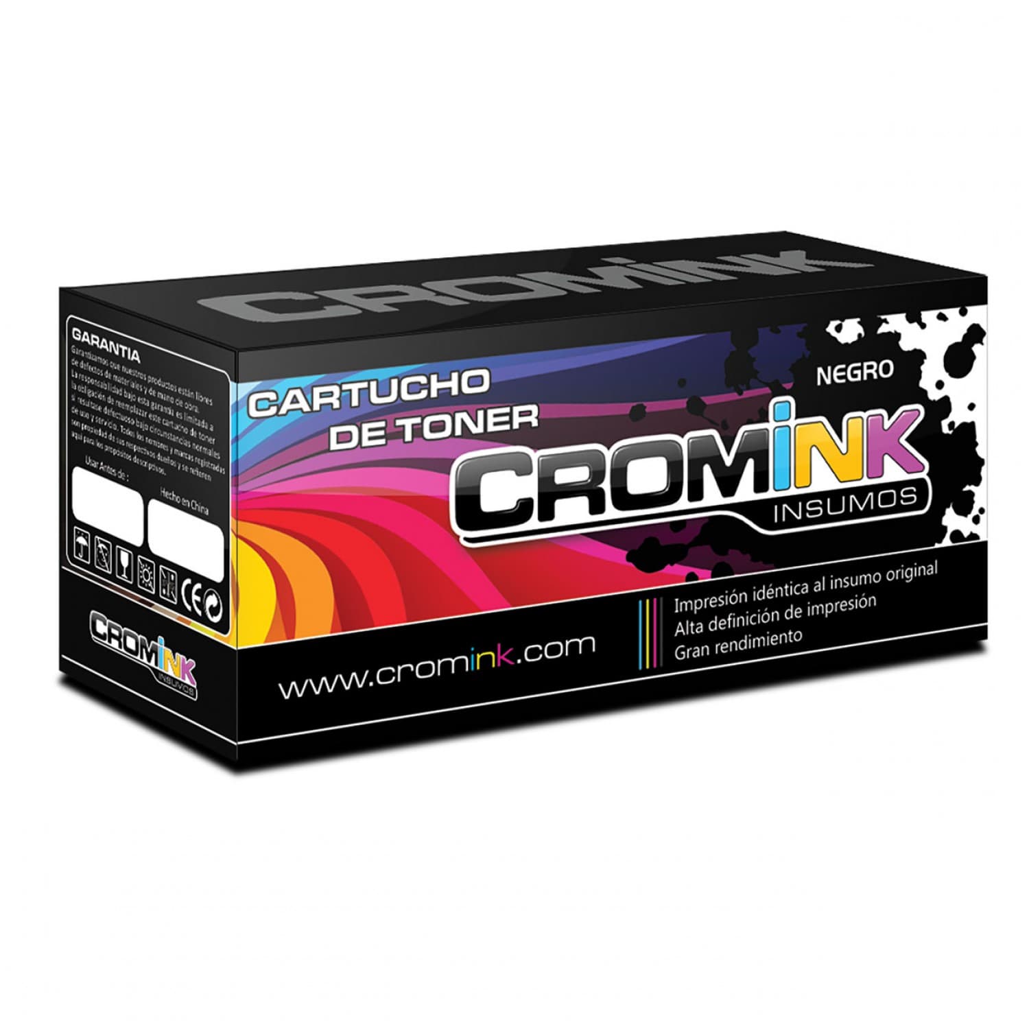 CROMINK TONER ALT. HP CC530A BLACK - Imagen 1