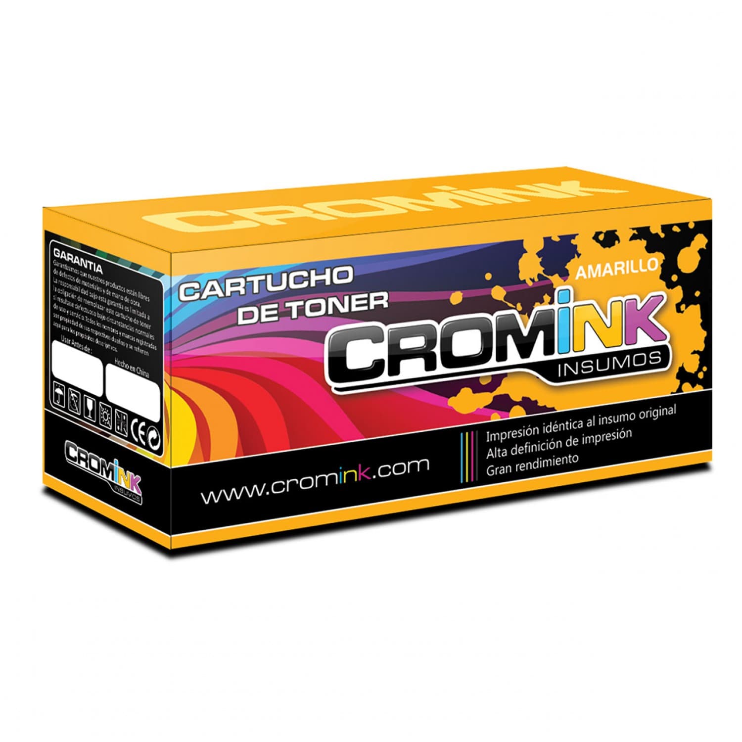 CROMINK TONER ALT. HP CE312A AMARILLO - Imagen 1