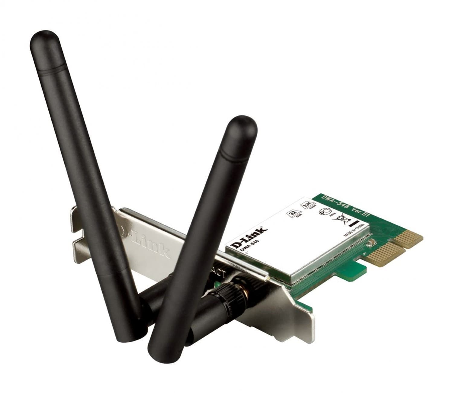 D-LINK PLACA DE RED PCI-E DWA-548 WIFI 4 N300 CON 2 ANTENAS - Imagen 1