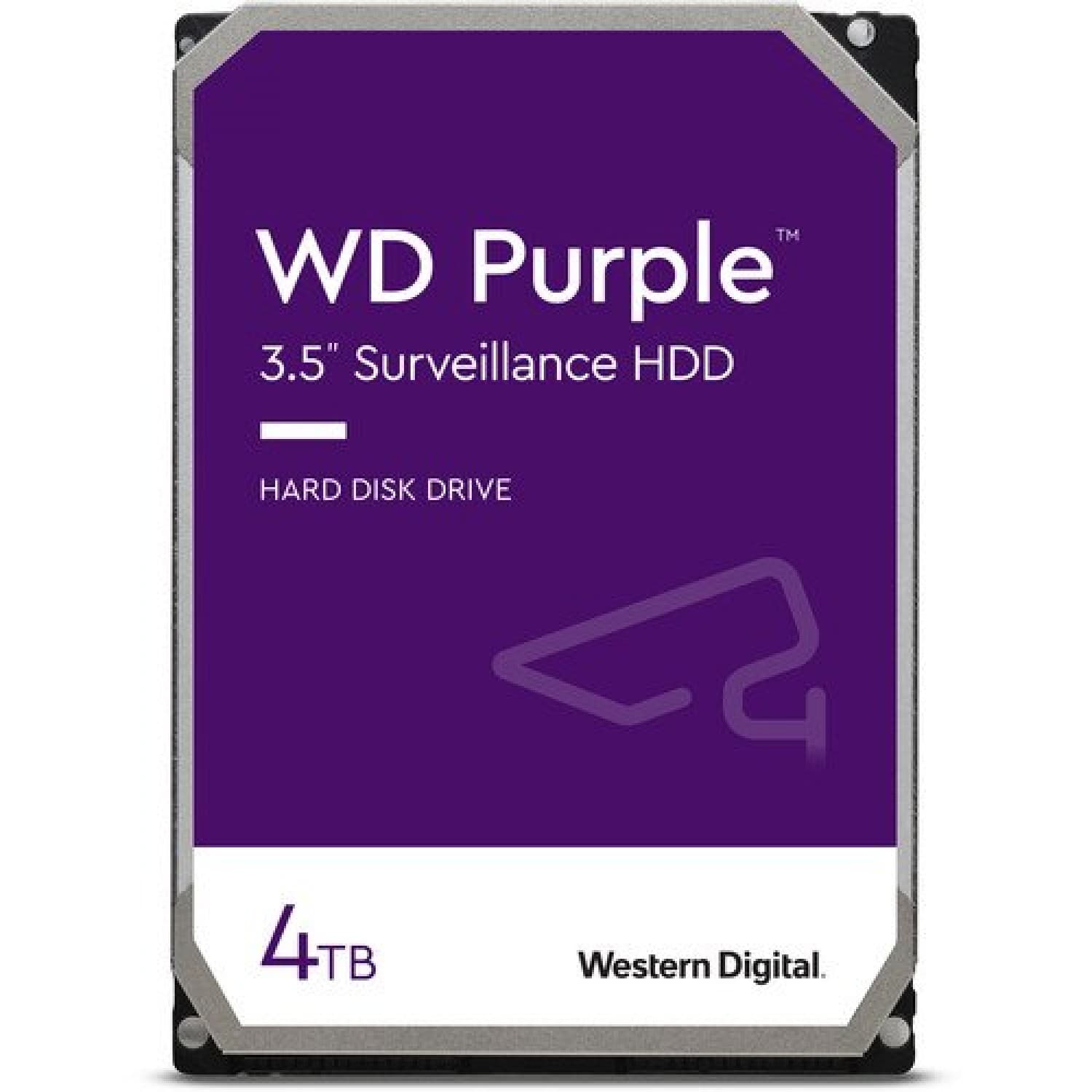 DISCO HDD 4TB WD PURPLE WD43PURZ VIDEOVIGILANCIA - Imagen 1