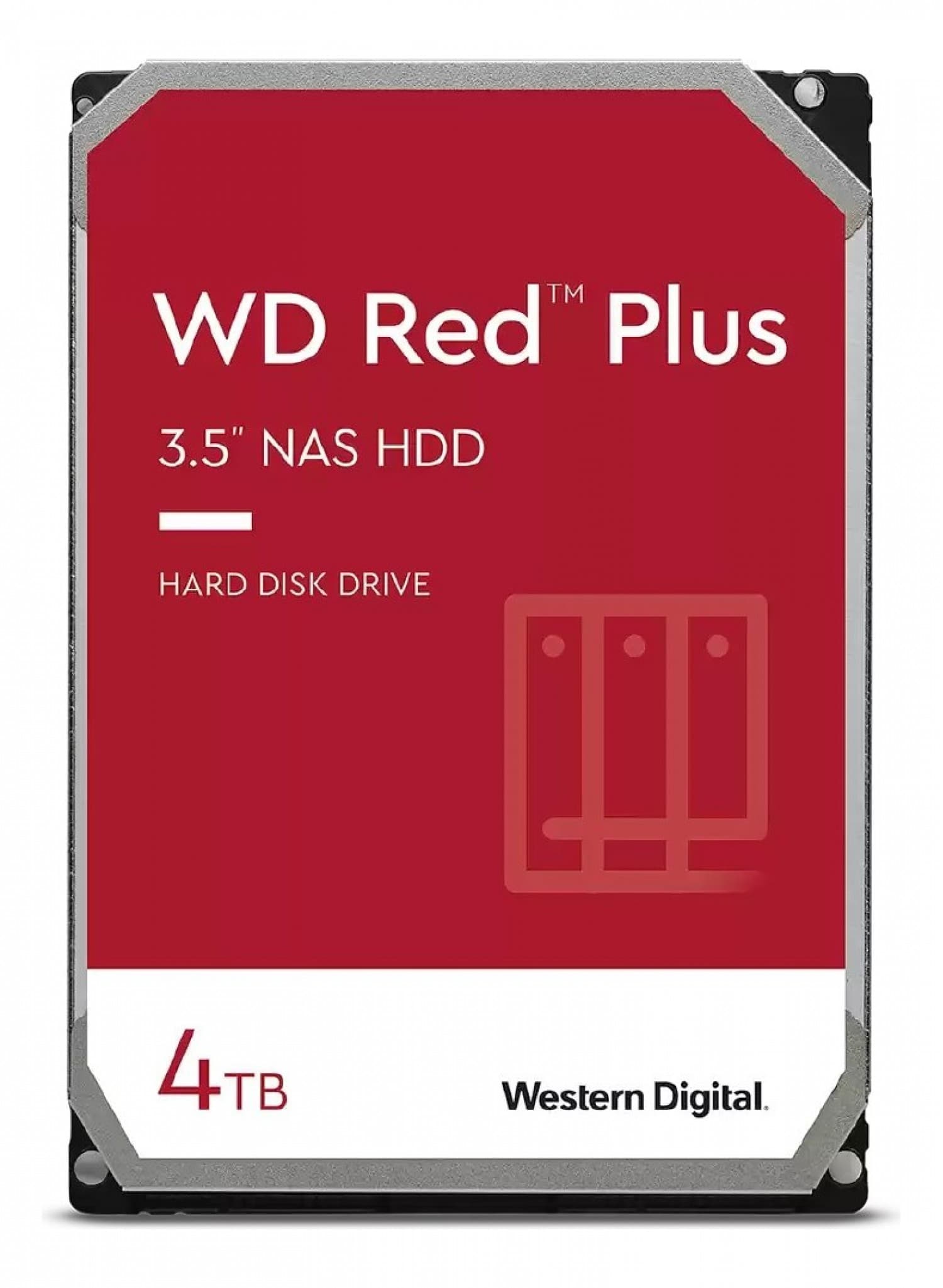 DISCO HDD NAS 4TB WD RED WD40EFPX - Imagen 1
