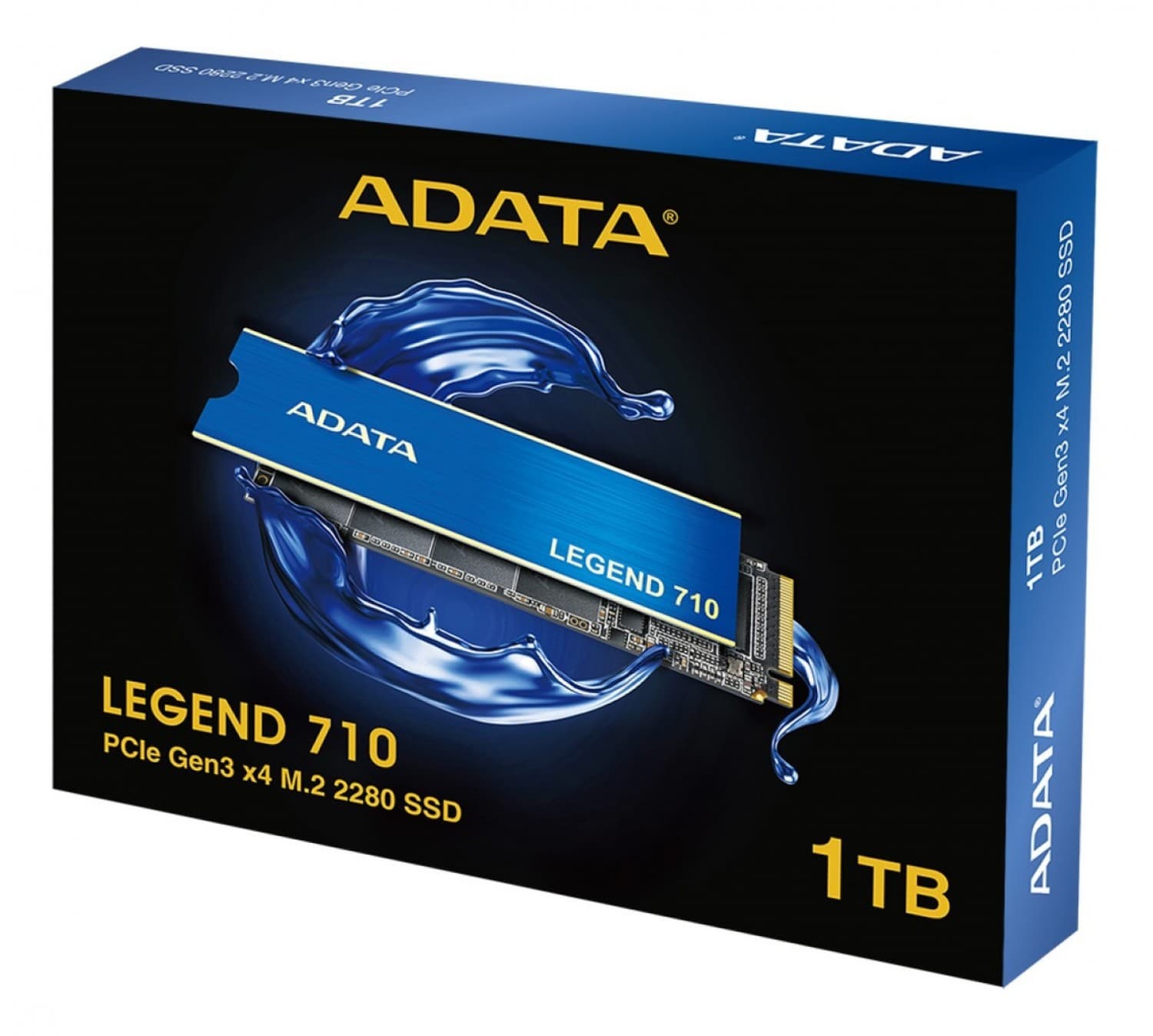DISCO SSD ADATA LEGEND 710 1TB M2 NVME BOX (ALEG-710-1TCS) - Imagen 1