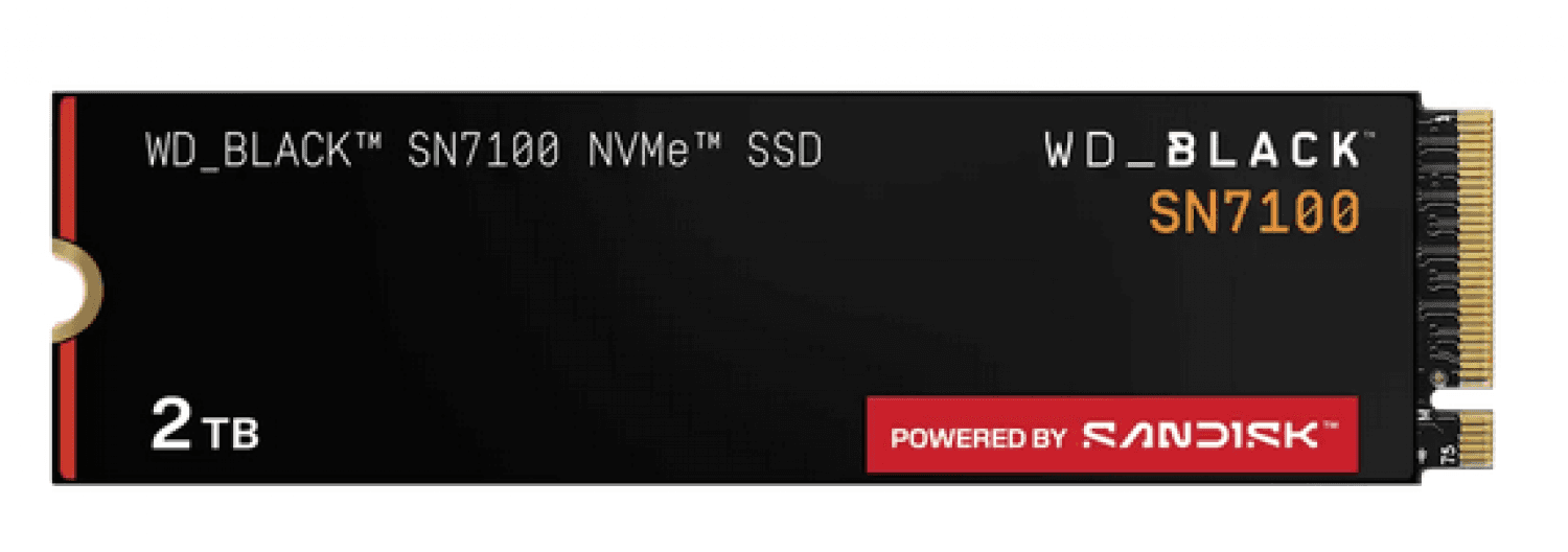 DISCO SSD M.2 2TB WD BLACK SN7100 NVME - Imagen 1