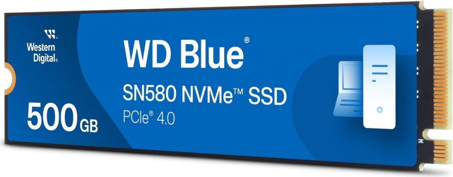 DISCO SSD M.2 500GB WD BLUE SN580 NVME - Imagen 1
