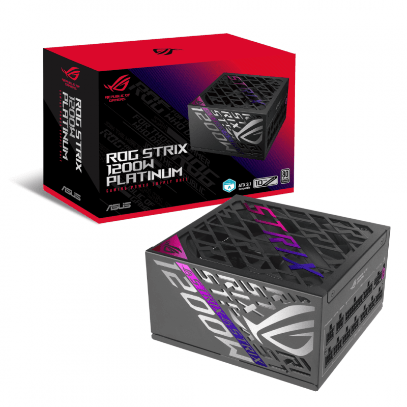 FUENTE ASUS ROG STRIX 1200W Platinum · Asus · 80+ Platinum