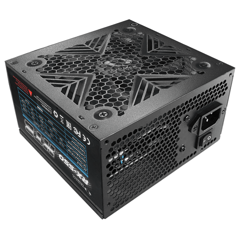 FUENTE GAMER 650W RAIDMAX XTB · RAIDMAX · Sin certificar