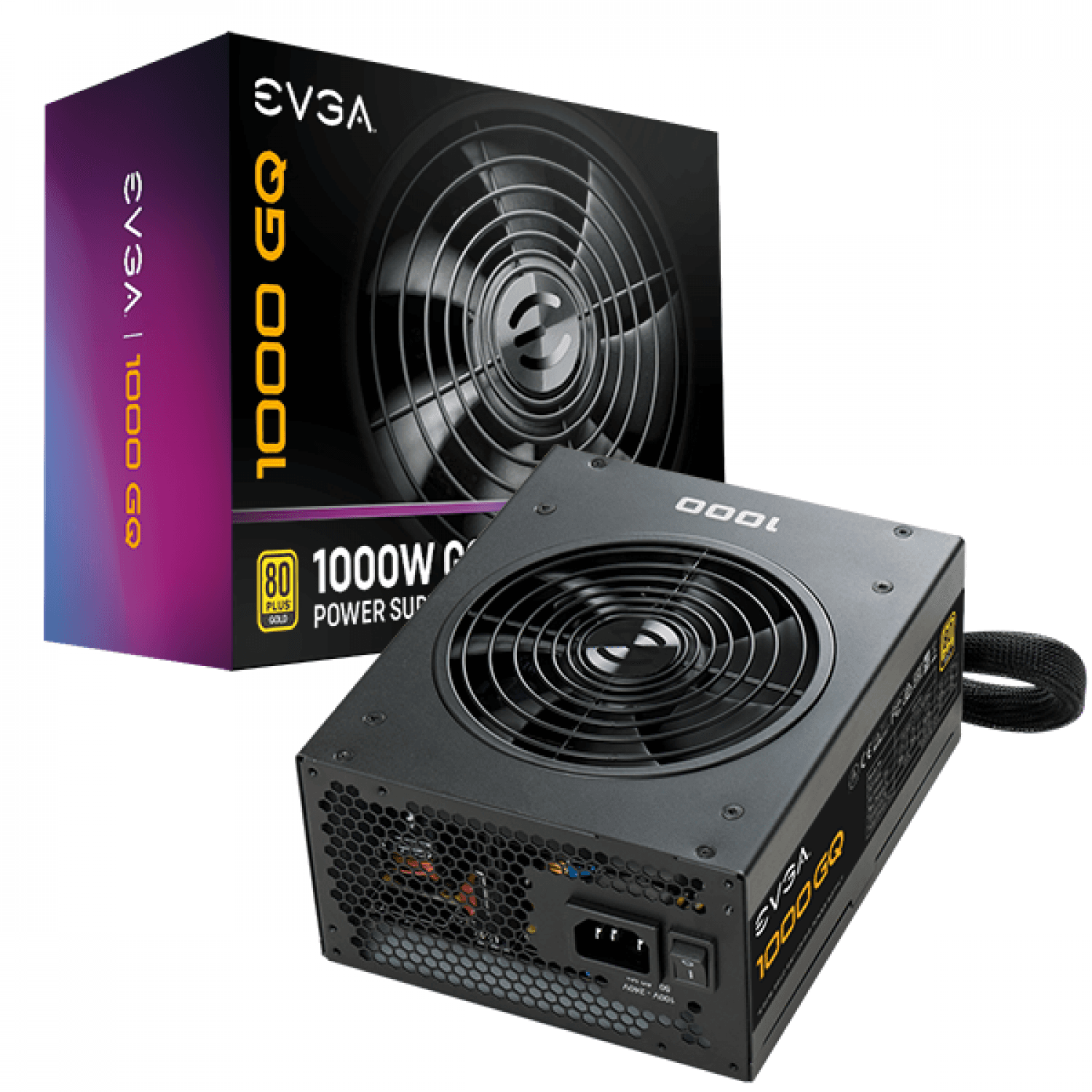 FUENTE GAMER EVGA 1000W GQ GOLD v8 - Imagen 1
