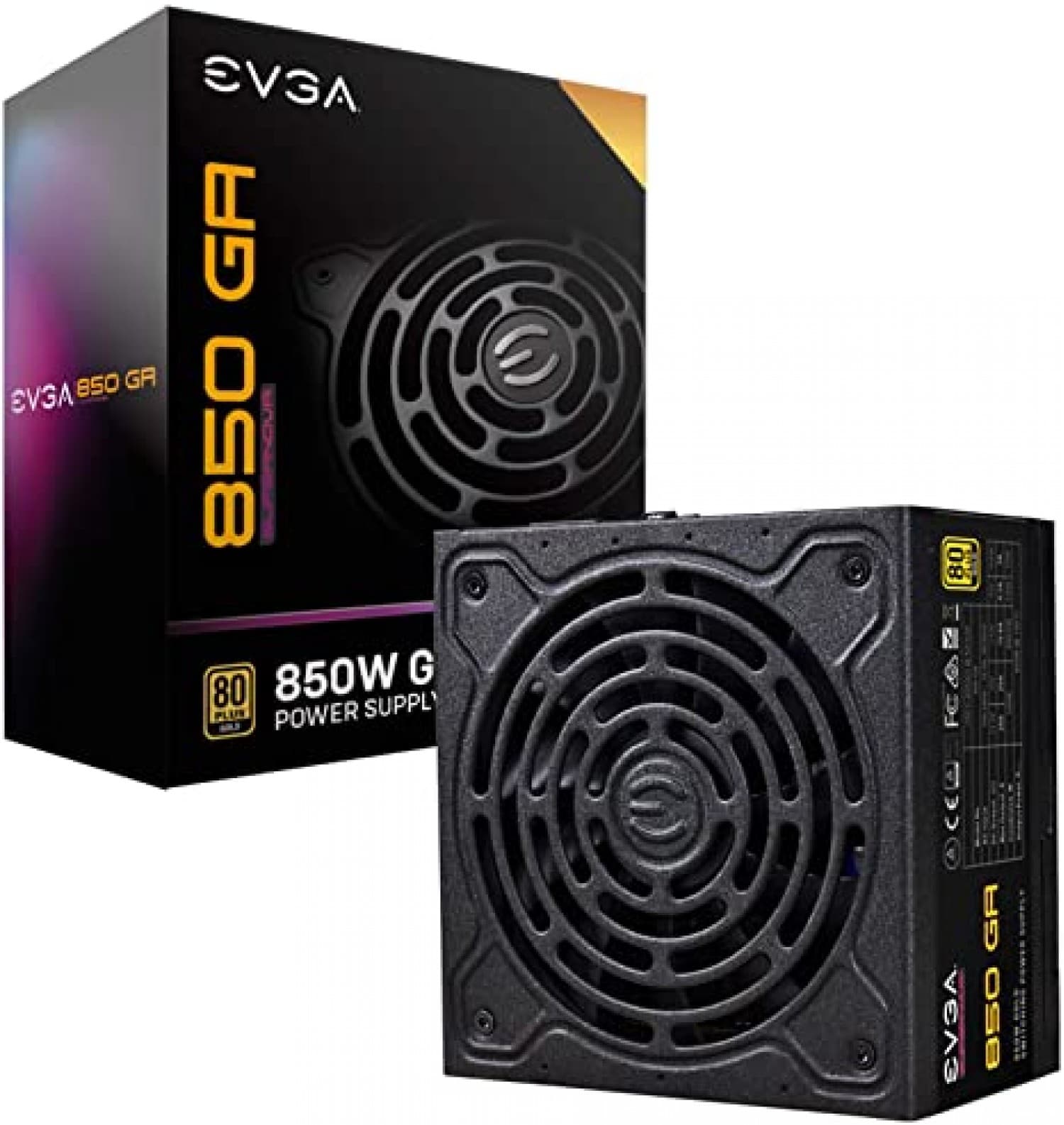 FUENTE GAMER EVGA 850W SUPERNOVA GOLD MODULAR - Imagen 1