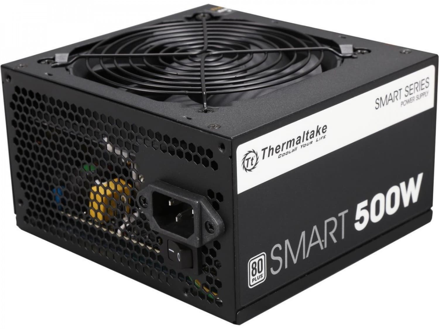 FUENTE GAMER THERMALTAKE SMART WHITE 500W 80 PLUS - Imagen 1