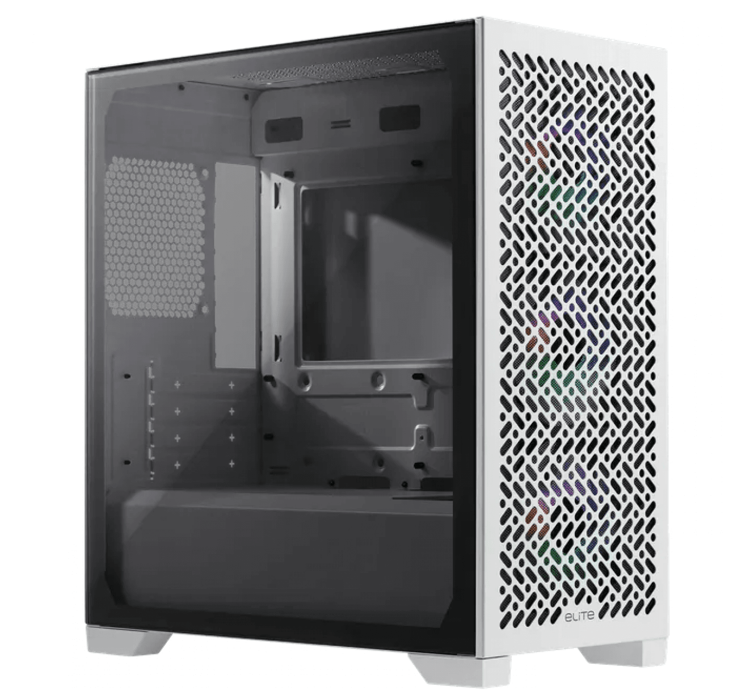 GABINETE COOLER MASTER ELITE 302 WHITE - Imagen 1