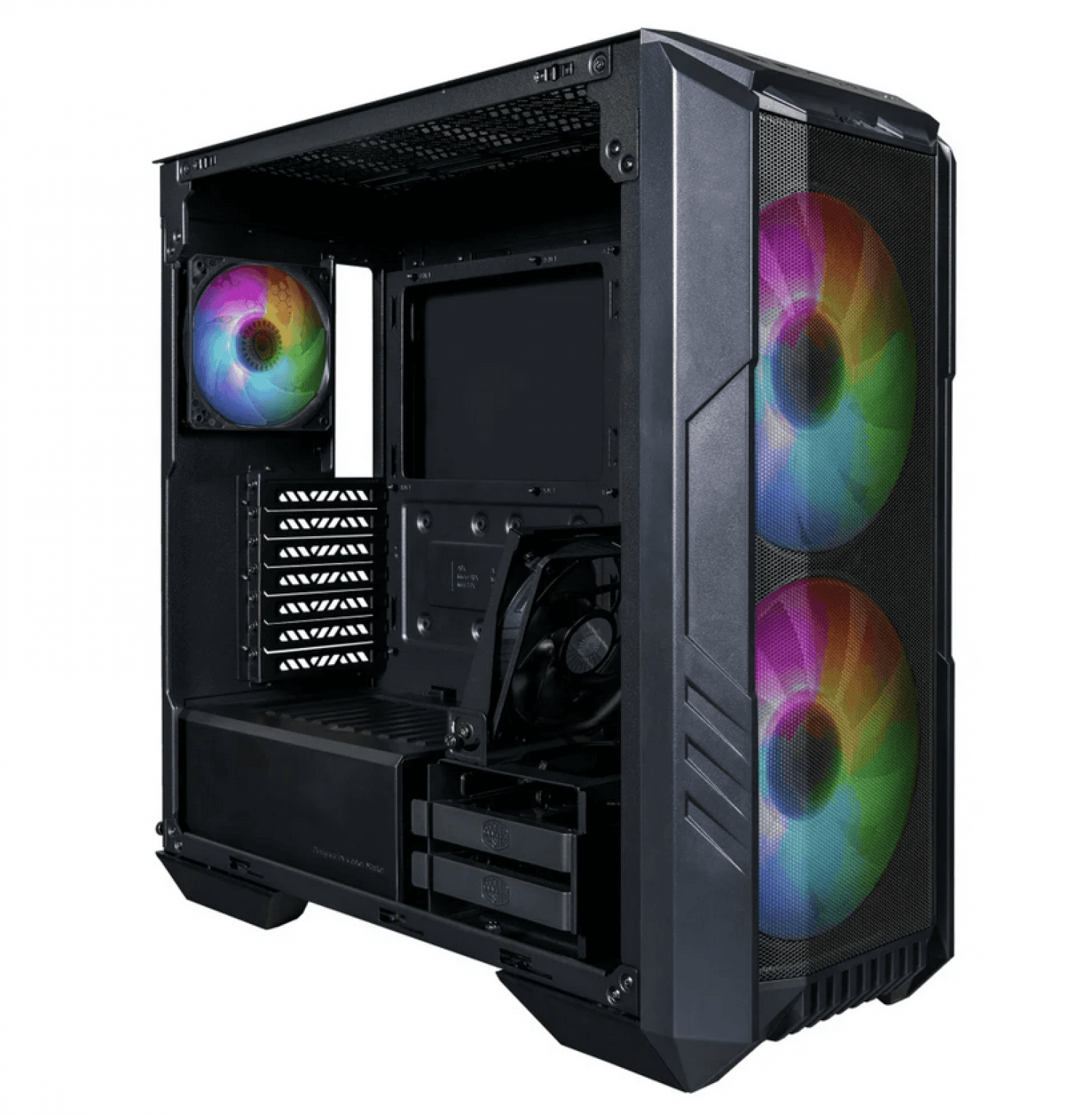 GABINETE COOLER MASTER HAF 500 ATX MID-TOWER CASE (H500-KGNN-S00) - Imagen 1