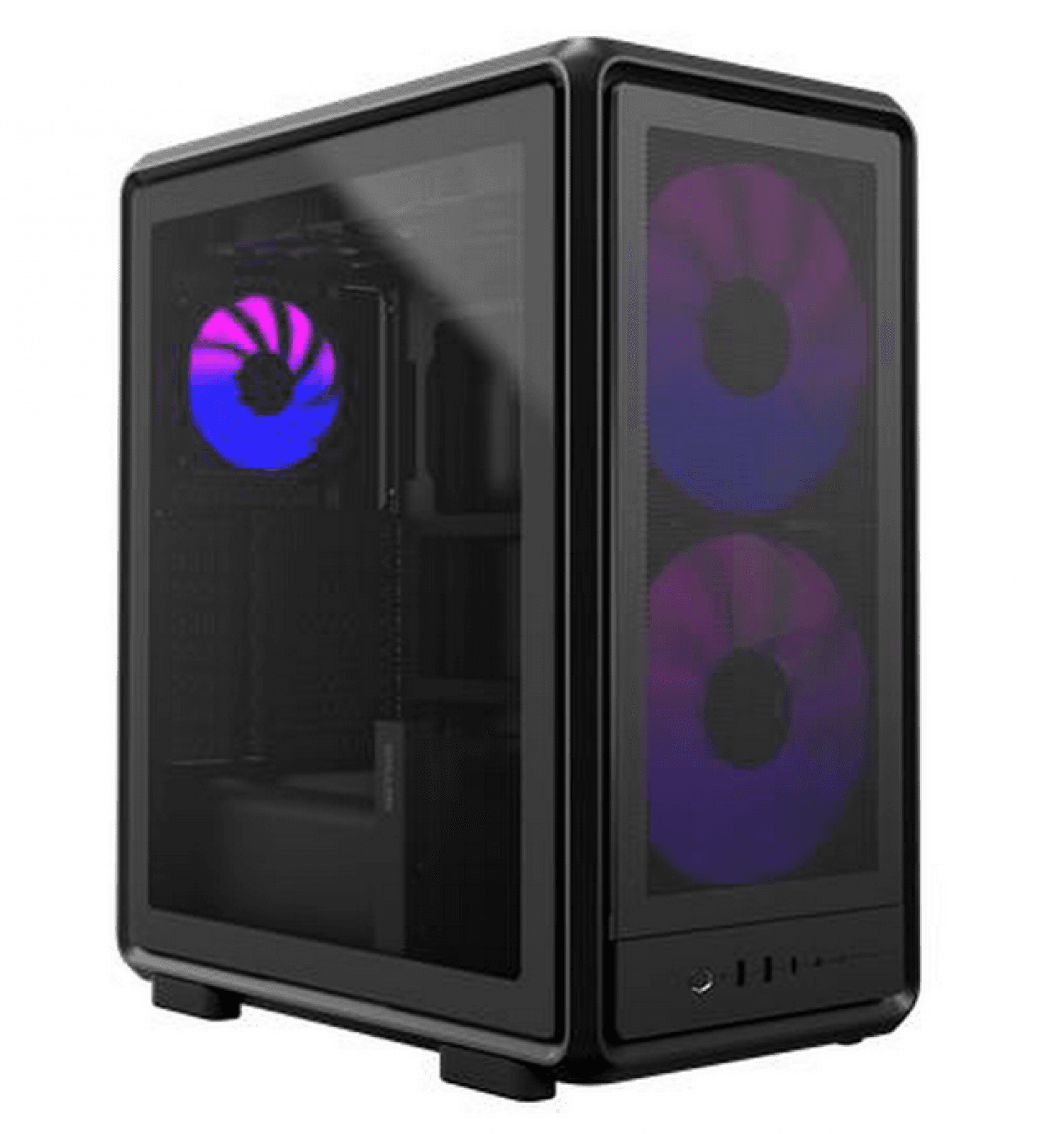 GABINETE COOLER MASTER MASTERFRAME 500 MESH BLACK - Imagen 1