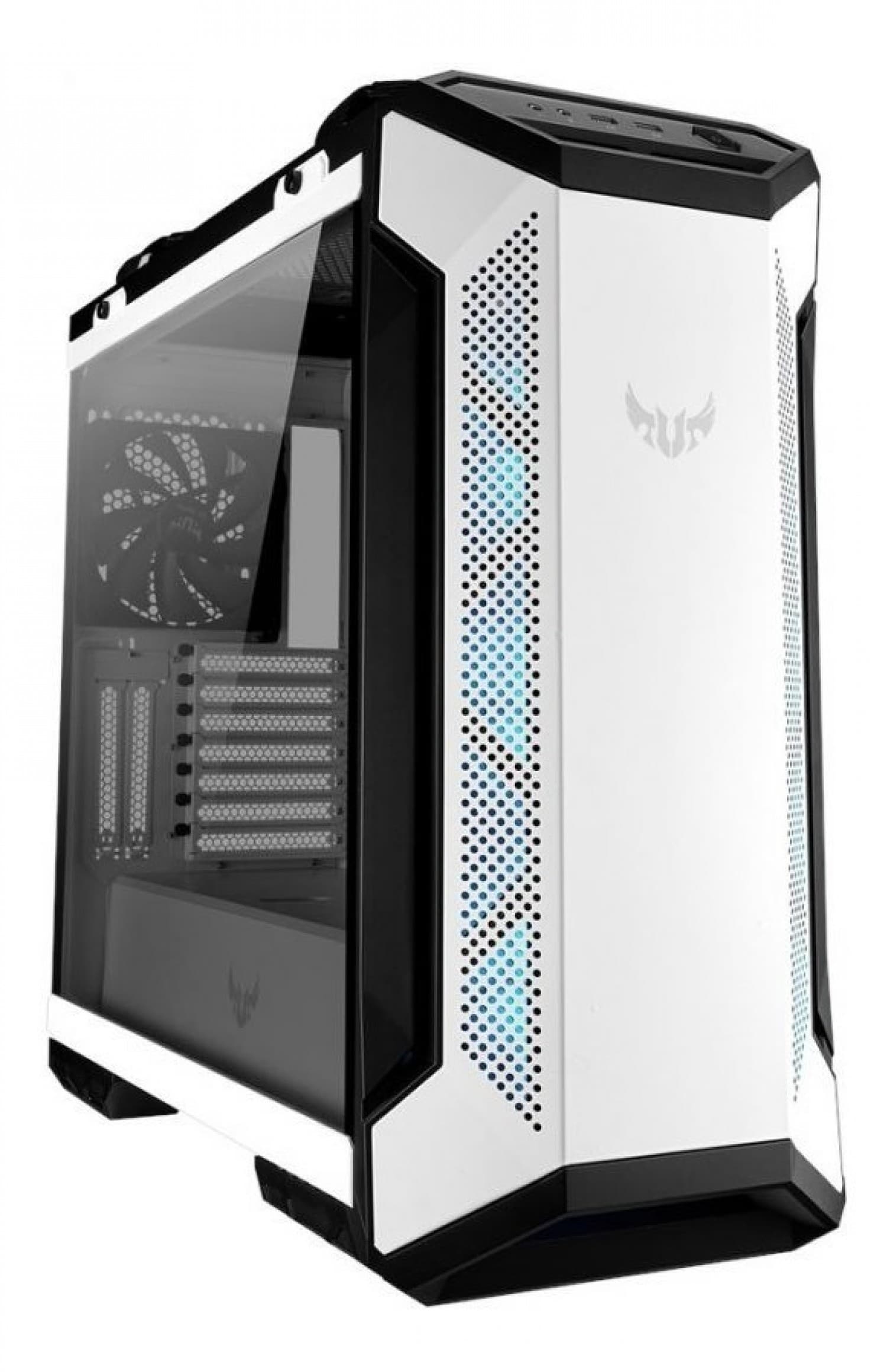 GABINETE GAMER ASUS GT501 TUF GAMING CASE WHITE - Imagen 1
