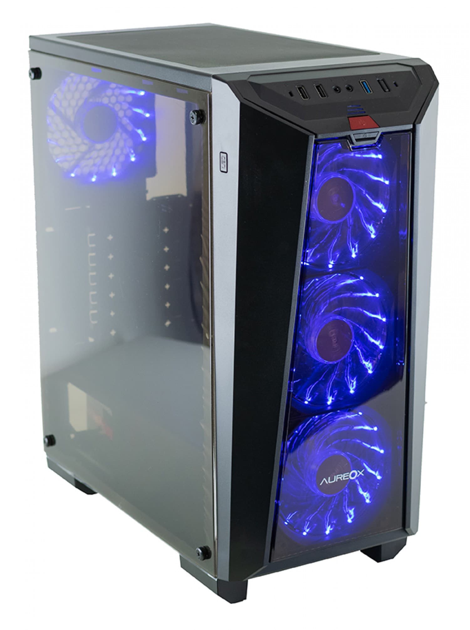GABINETE GAMER AUREOX NEREID ARX 320G - Imagen 1