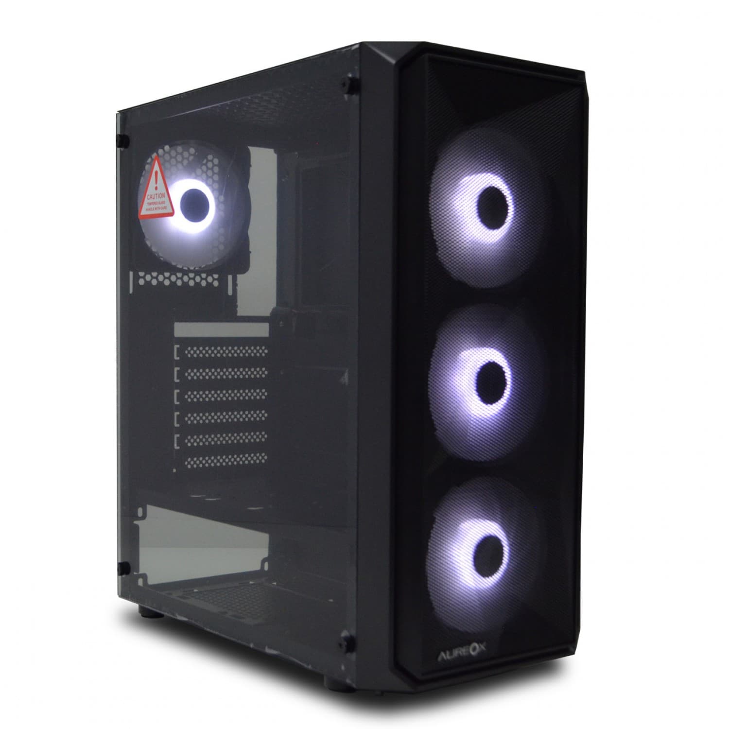 GABINETE GAMER AUREOX VOLANS ARX360G - Imagen 1