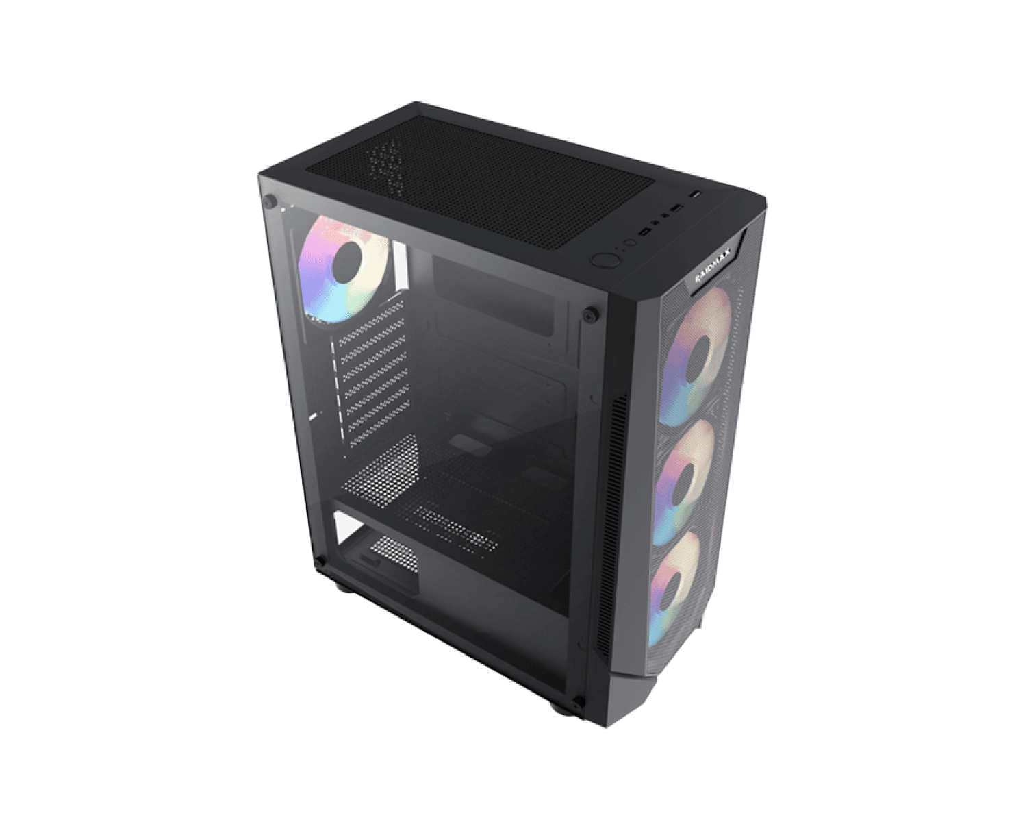GABINETE GAMER RAIDMAX VECTOR V155 BLACK - Imagen 1